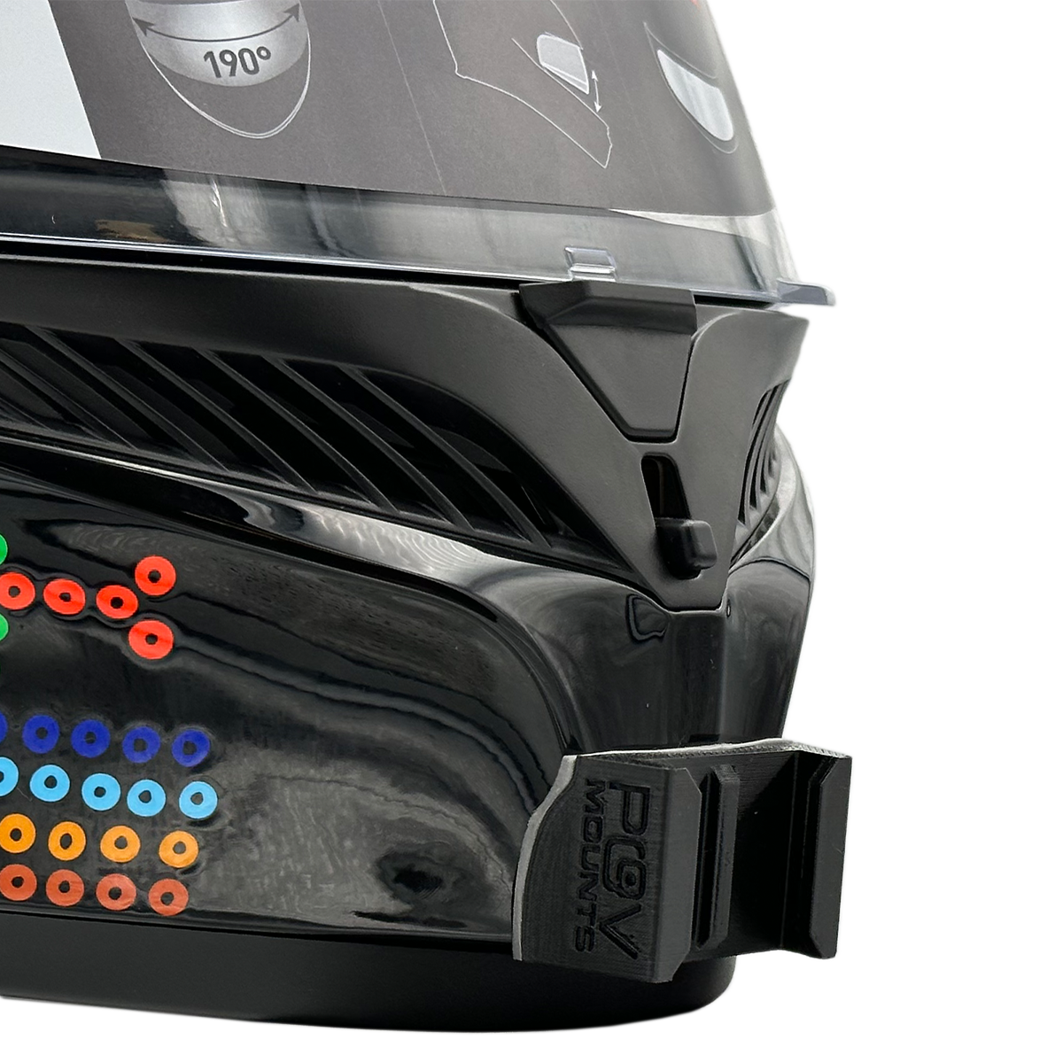 POV Mount for AGV K3 E2206