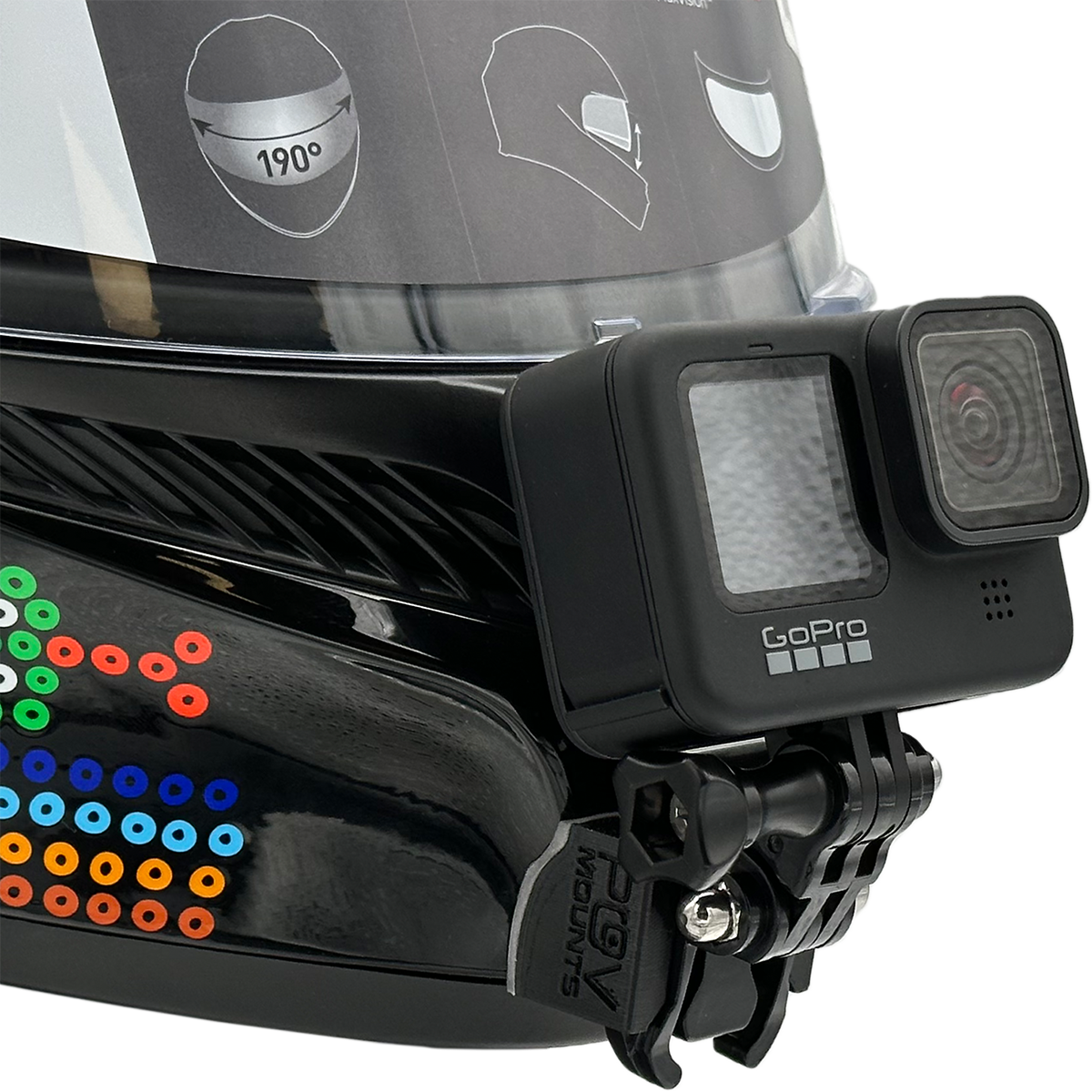 POV Mount for AGV K3 E2206