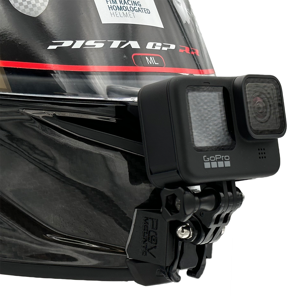 POV Mount for AGV CORSA R / PISTA GP R / PISTA GP RR
