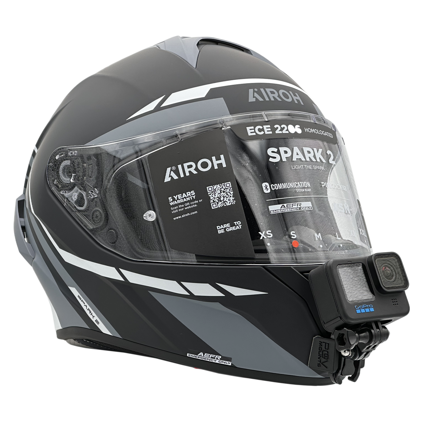 POV Mount for AIROH SPARK 2