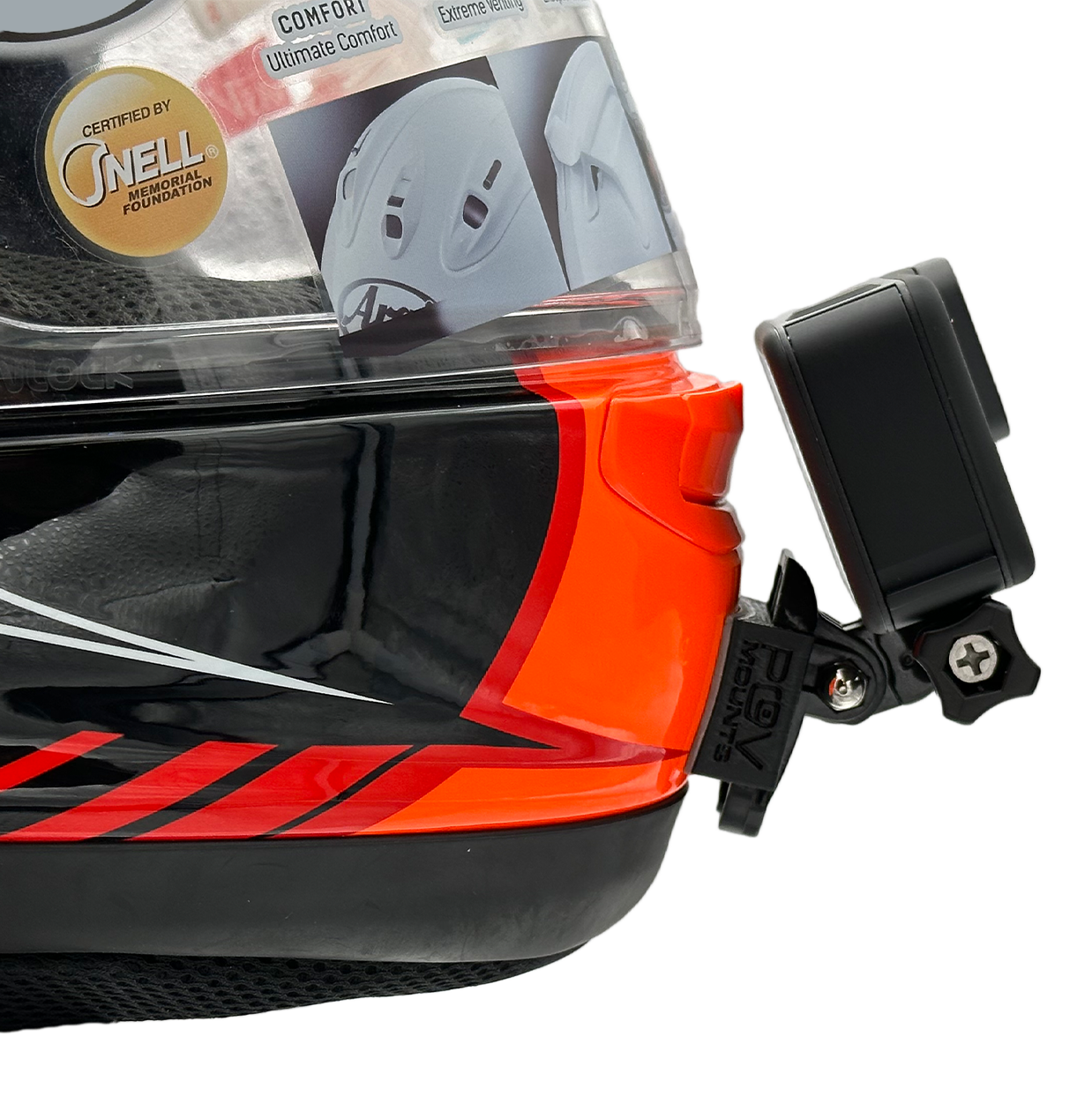 POV Mount for ARAI CORSAIR-X / RX-7V / RX-7X