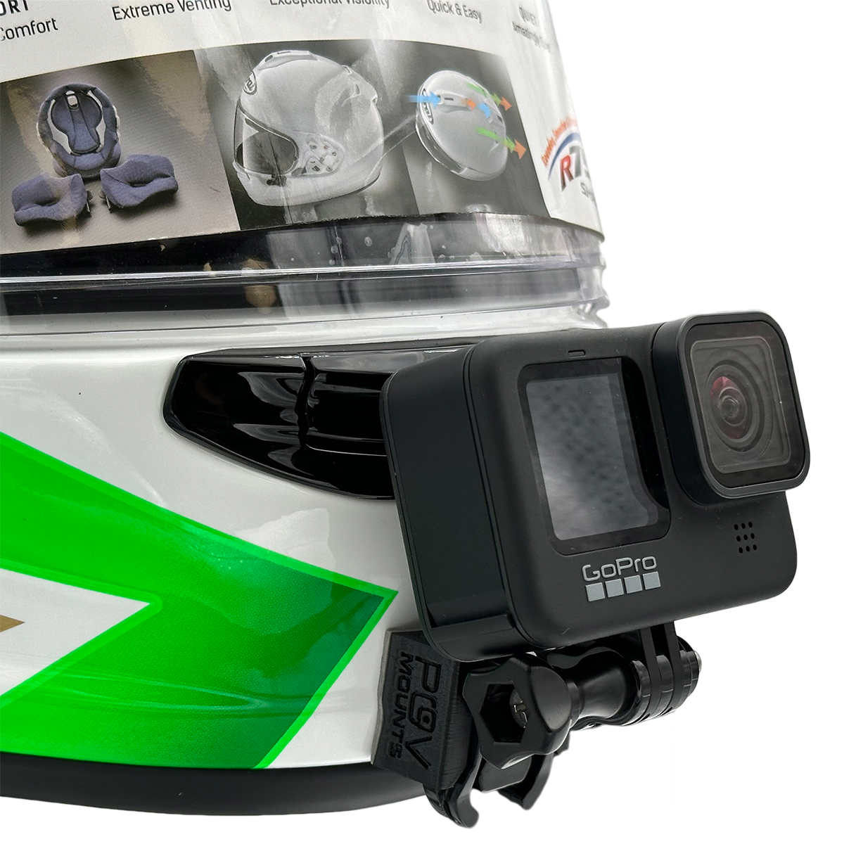 POV Mount for ARAI CHASER-X / DTX