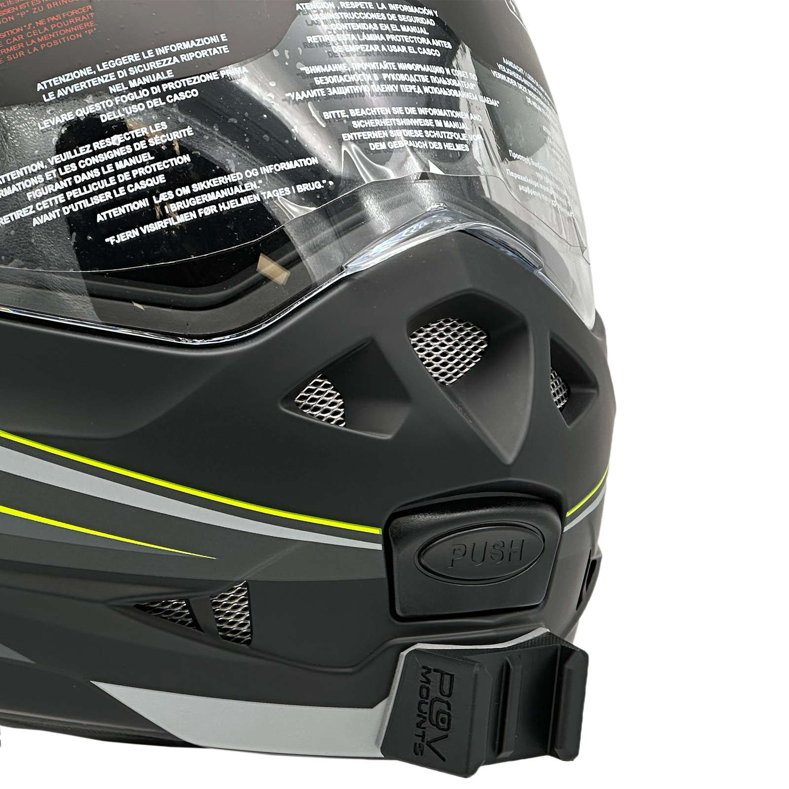 caberg duke 2 helmet POV Mount for CABERG DUKE II / DUKE X