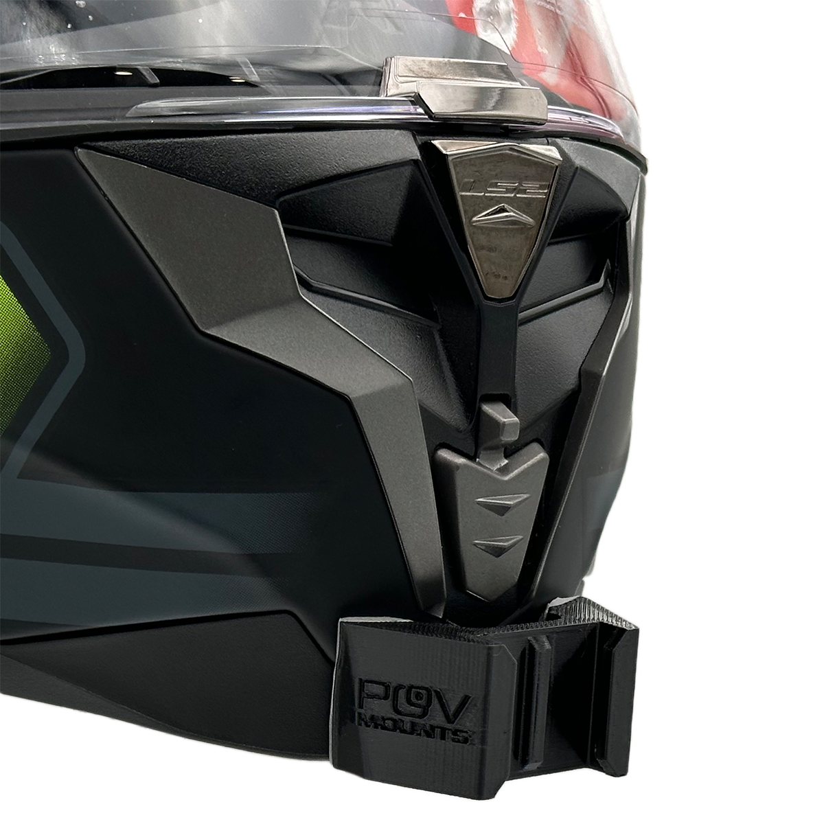 POV Mount for LS2 FF327 CHALLENGER