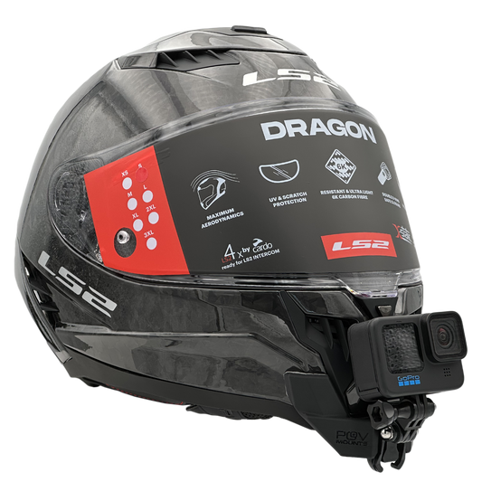 POV Mount for LS2 FF807 DRAGON / DRAGON CARBON