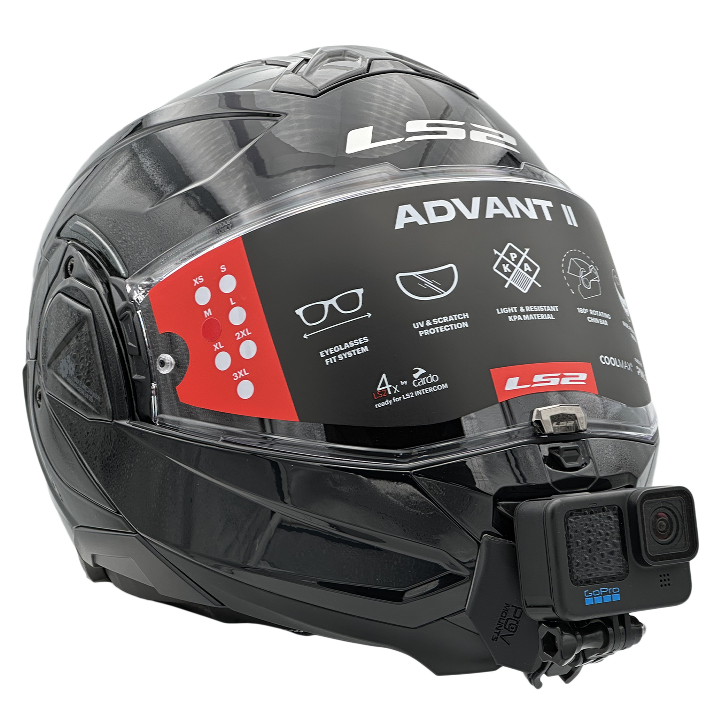POV Mount for LS2 FF910 ADVANT II