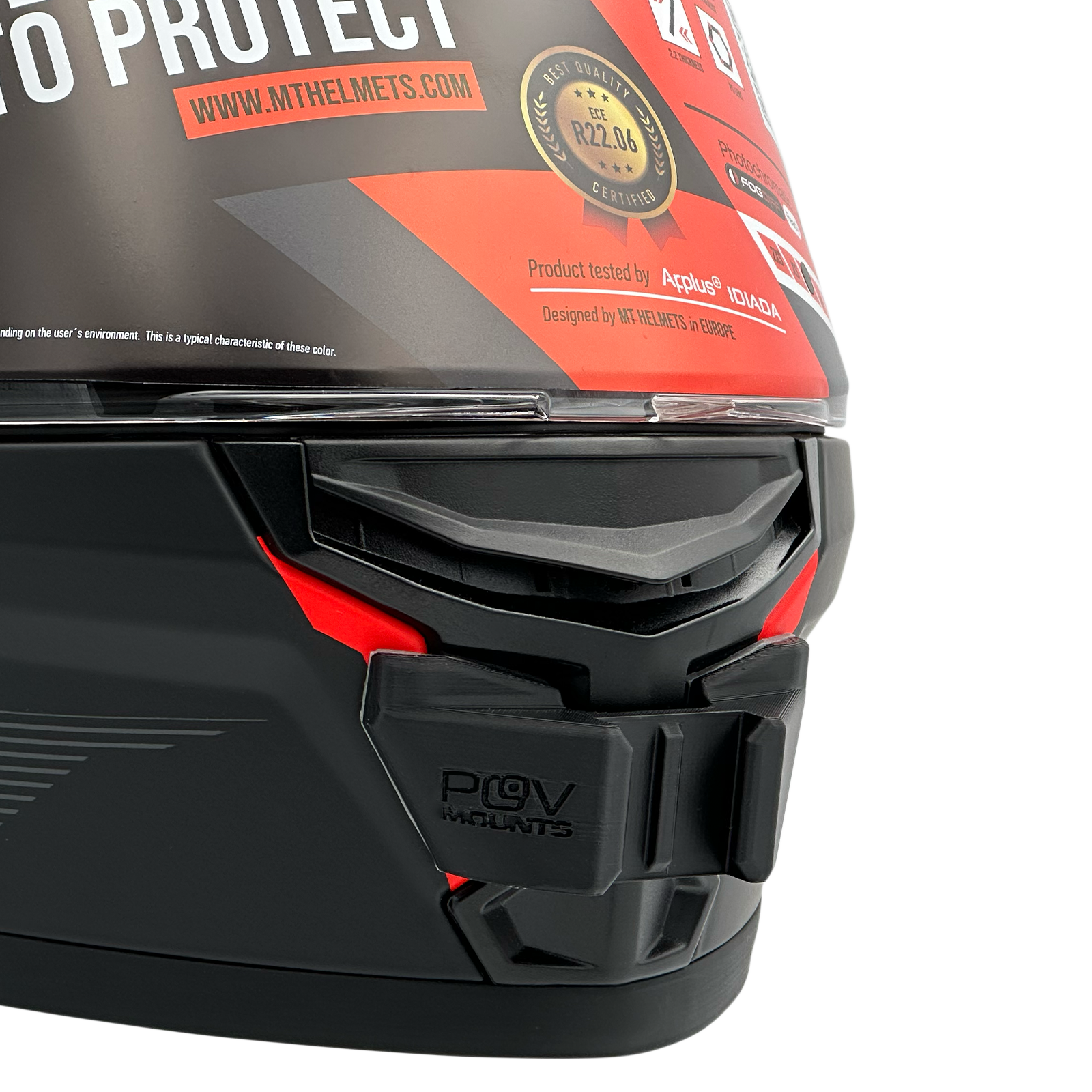 POV Mount for MT HELMETS STINGER 2 – POV Mounts