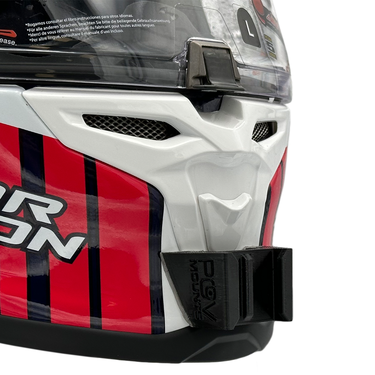 POV Mount for SCORPION EXO-R1 EVO AIR / EXO-R1 EVO 2 AIR / EXO-R1 CARBON AIR
