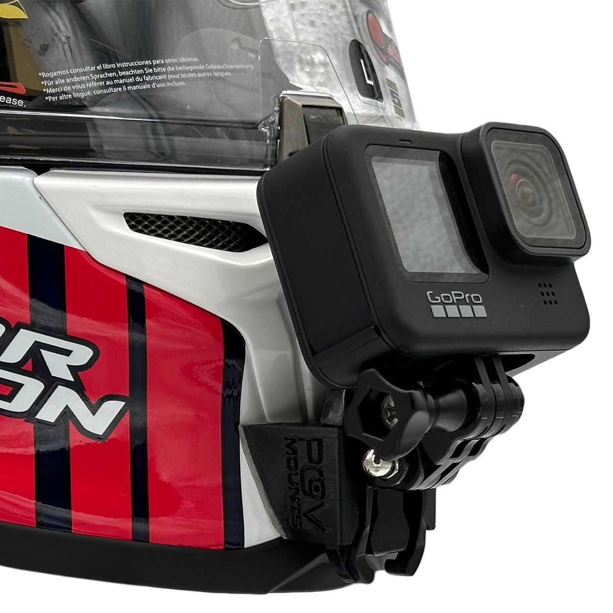 POV Mount for SCORPION EXO-R1 EVO AIR / EXO-R1 EVO 2 AIR / EXO-R1 CARBON AIR