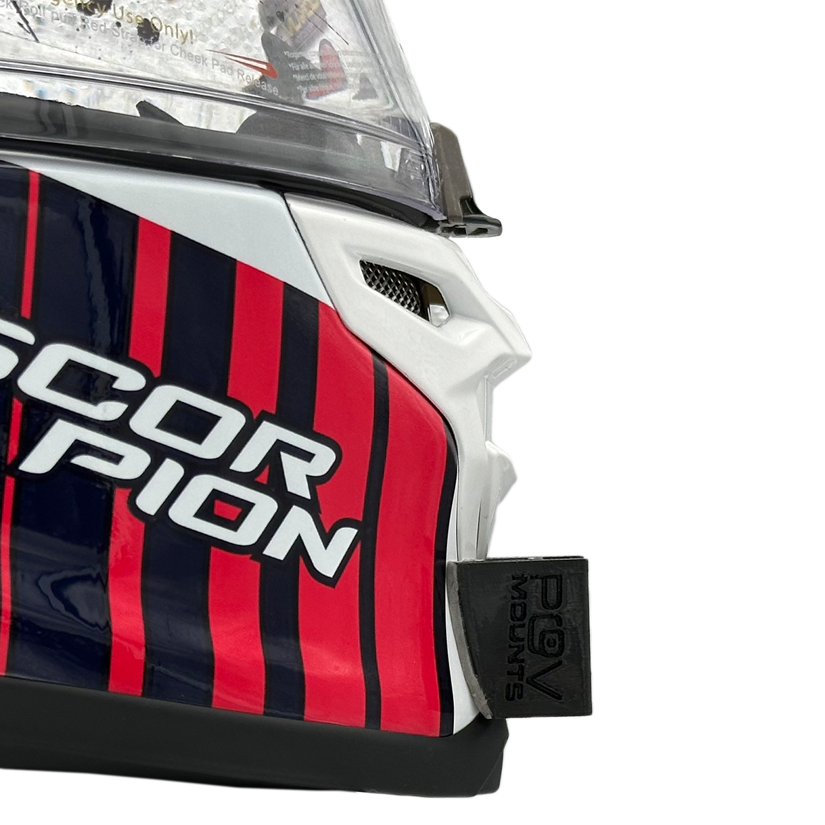 POV Mount for SCORPION EXO-R1 EVO AIR / EXO-R1 EVO 2 AIR / EXO-R1 CARBON AIR
