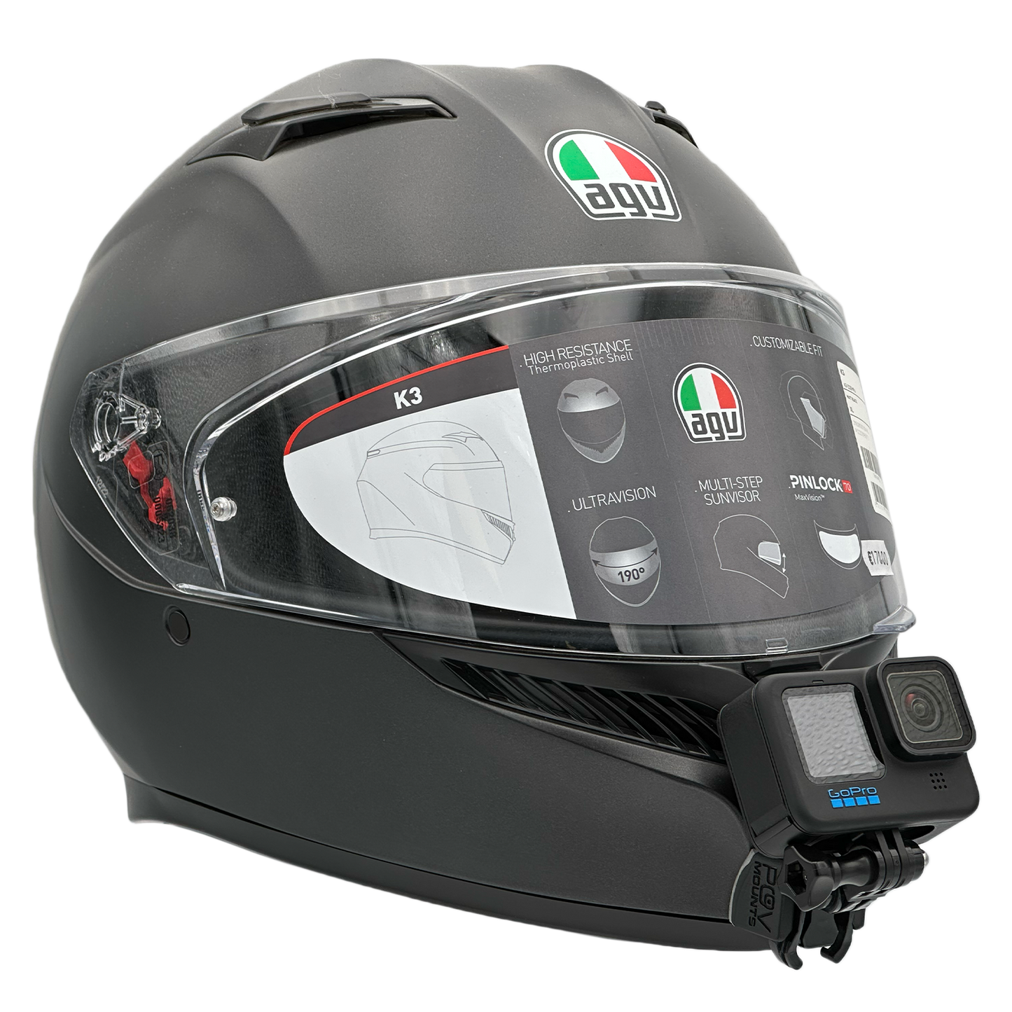 POV Mount for AGV K3 E2206