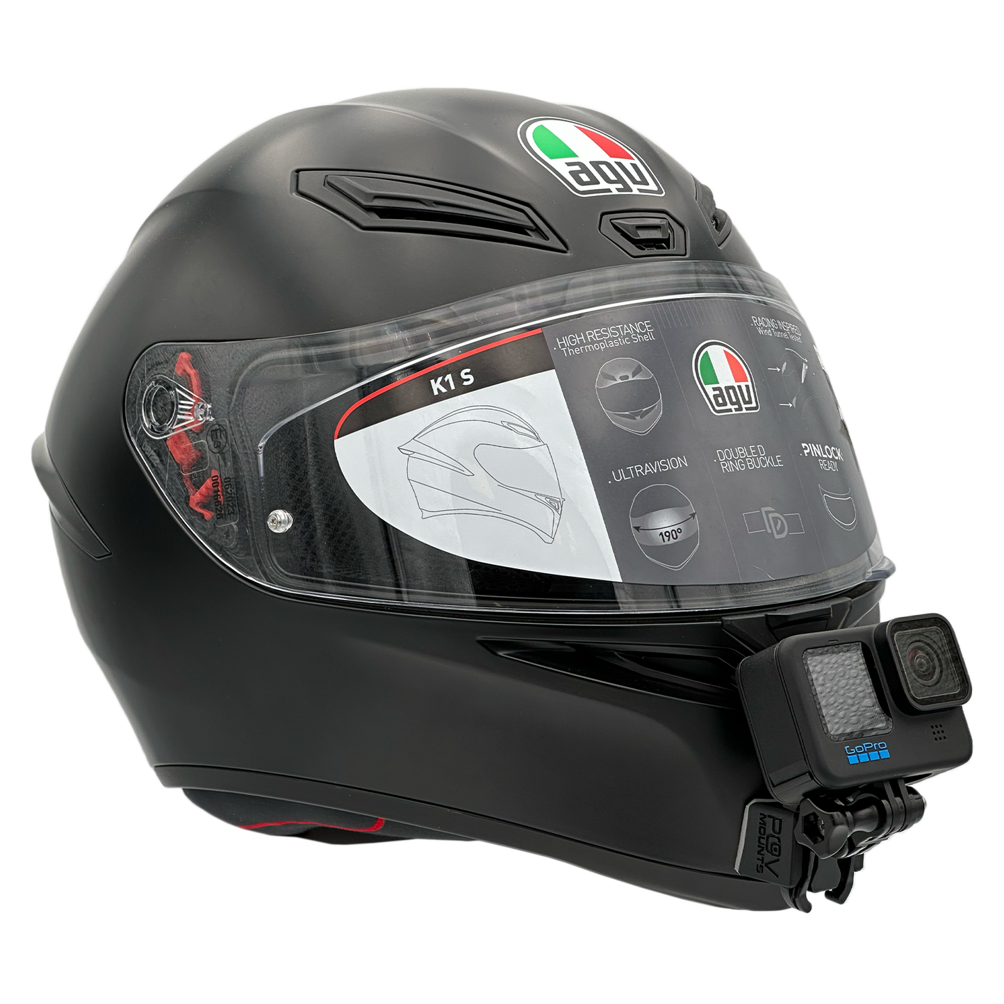 POV Mount for AGV K1 / K1 S