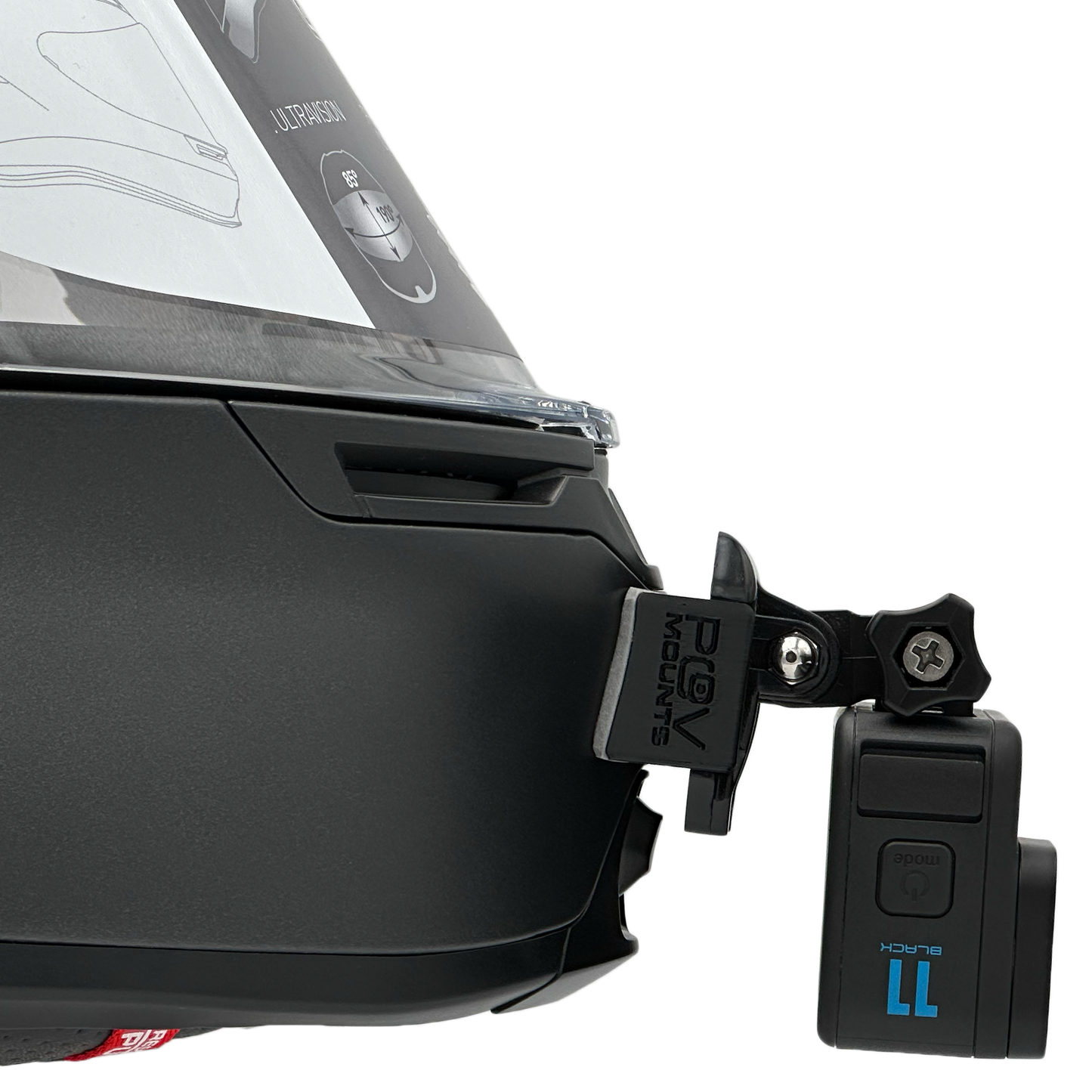 POV Mount for AGV K6 / K6 S