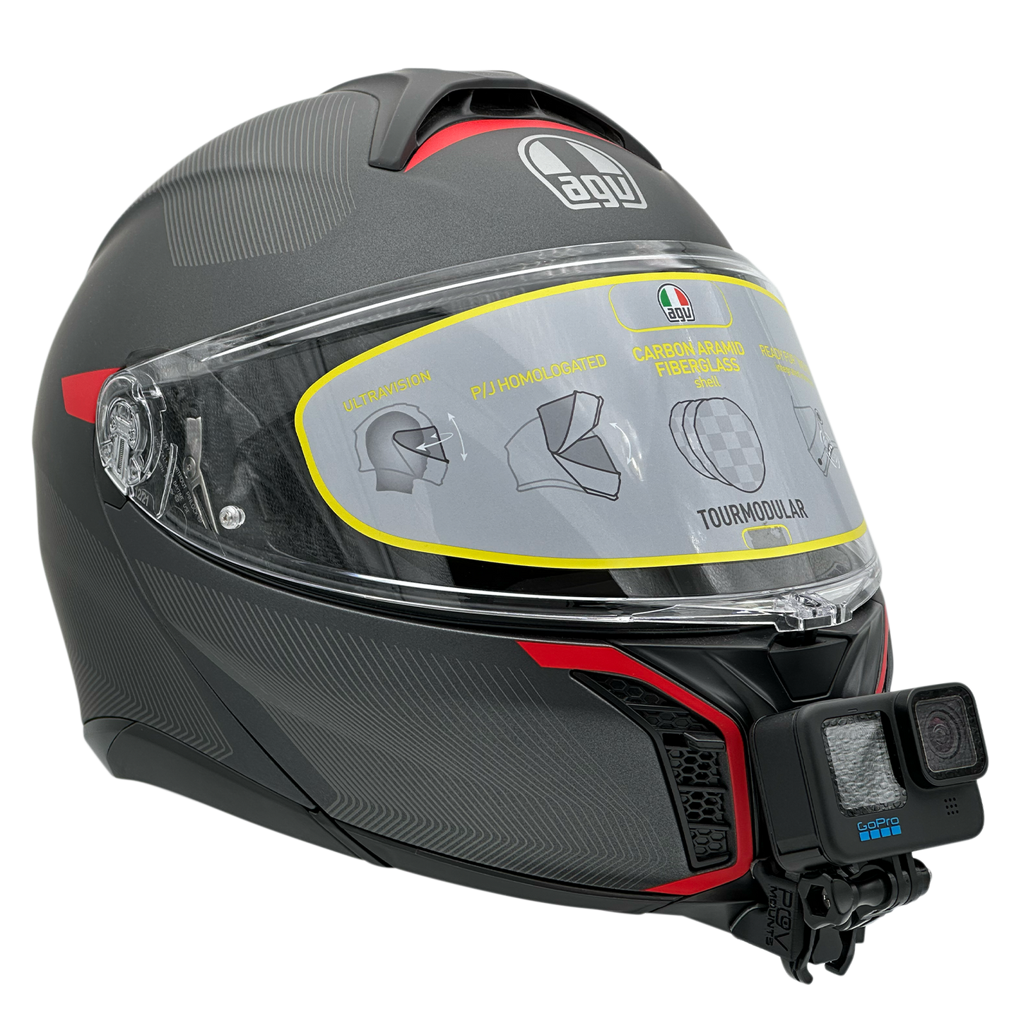POV Mount for AGV TOURMODULAR
