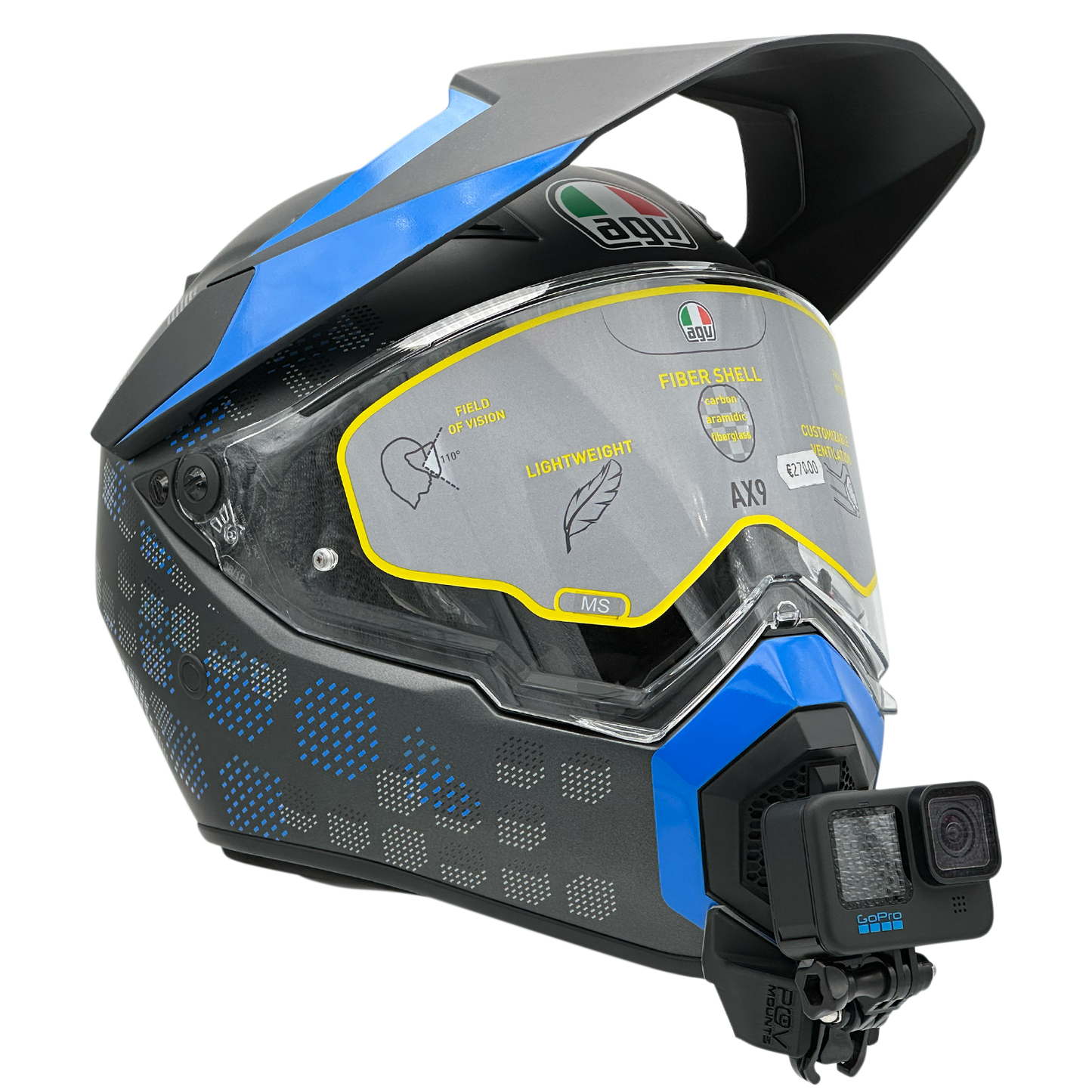 POV Mount for AGV AX-9