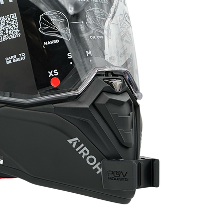 POV Mount for AIROH COMMANDER / COMMANDER 2 / GS PURE