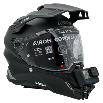 POV Mount for AIROH COMMANDER / COMMANDER 2 / GS PURE