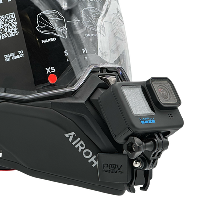 POV Mount for AIROH COMMANDER / COMMANDER 2 / GS PURE