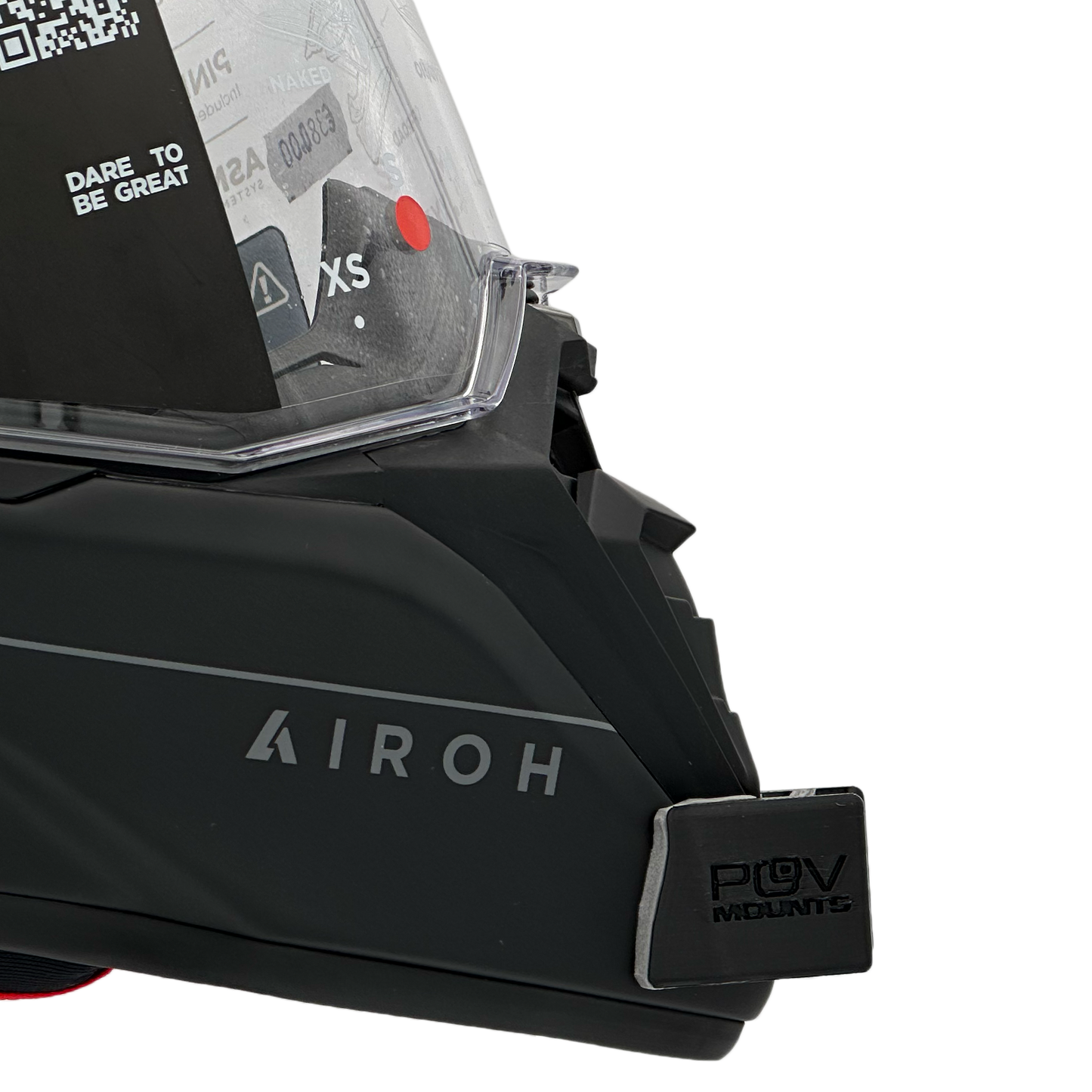 POV Mount for AIROH COMMANDER / COMMANDER 2 / GS PURE