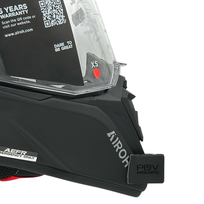 POV Mount for AIROH COMMANDER / COMMANDER 2 / GS PURE