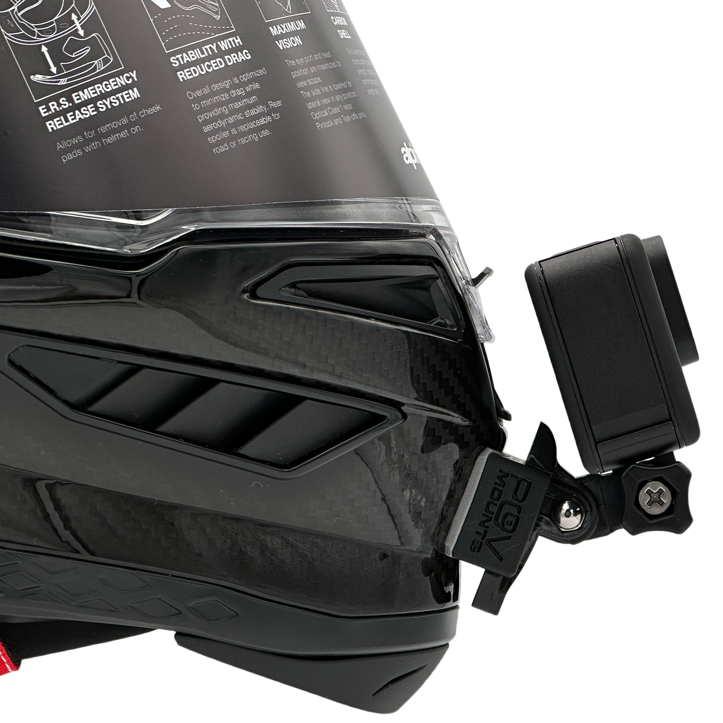 POV Mount for ALPINESTARS SUPERTECH R10