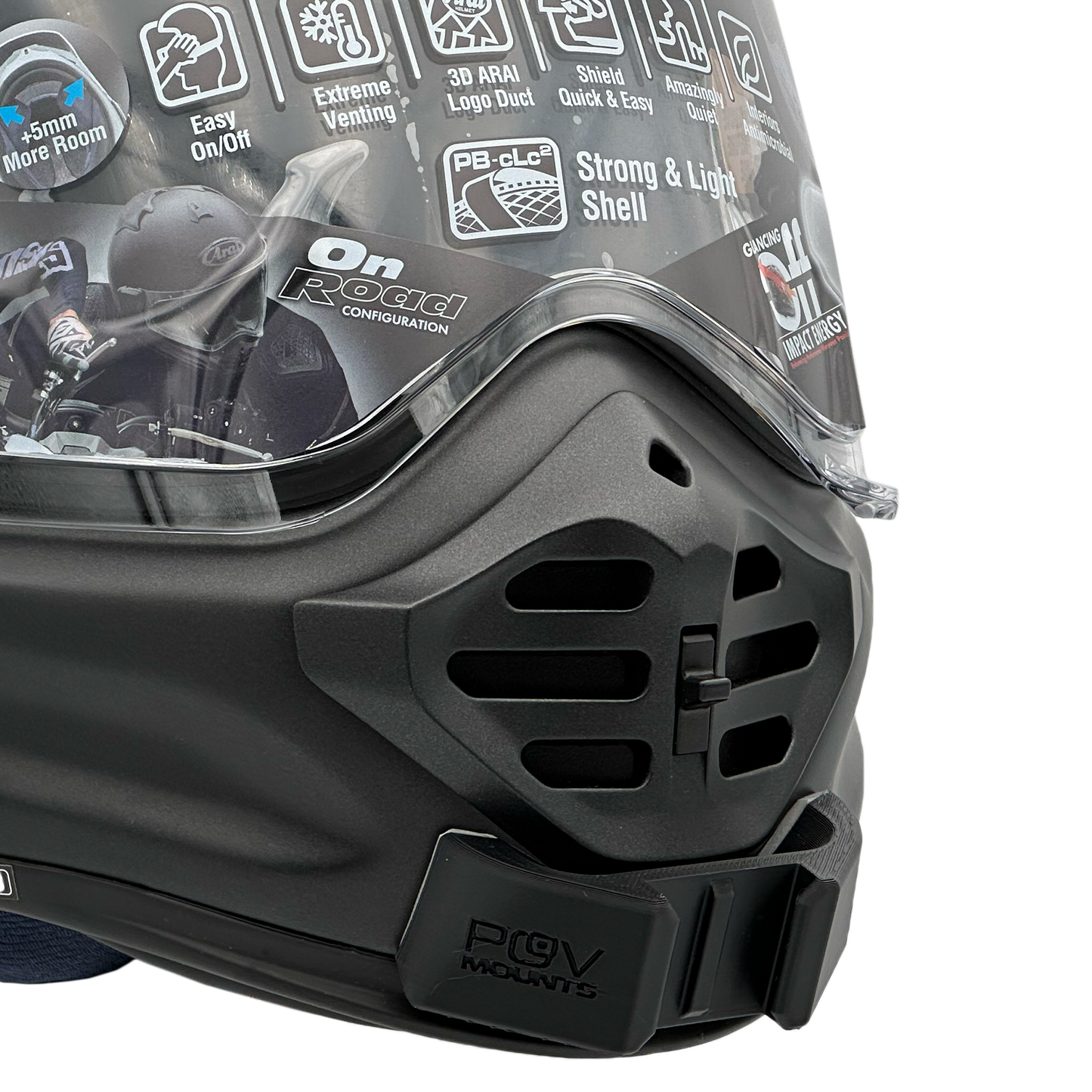 POV Mount for ARAI TOUR-X5