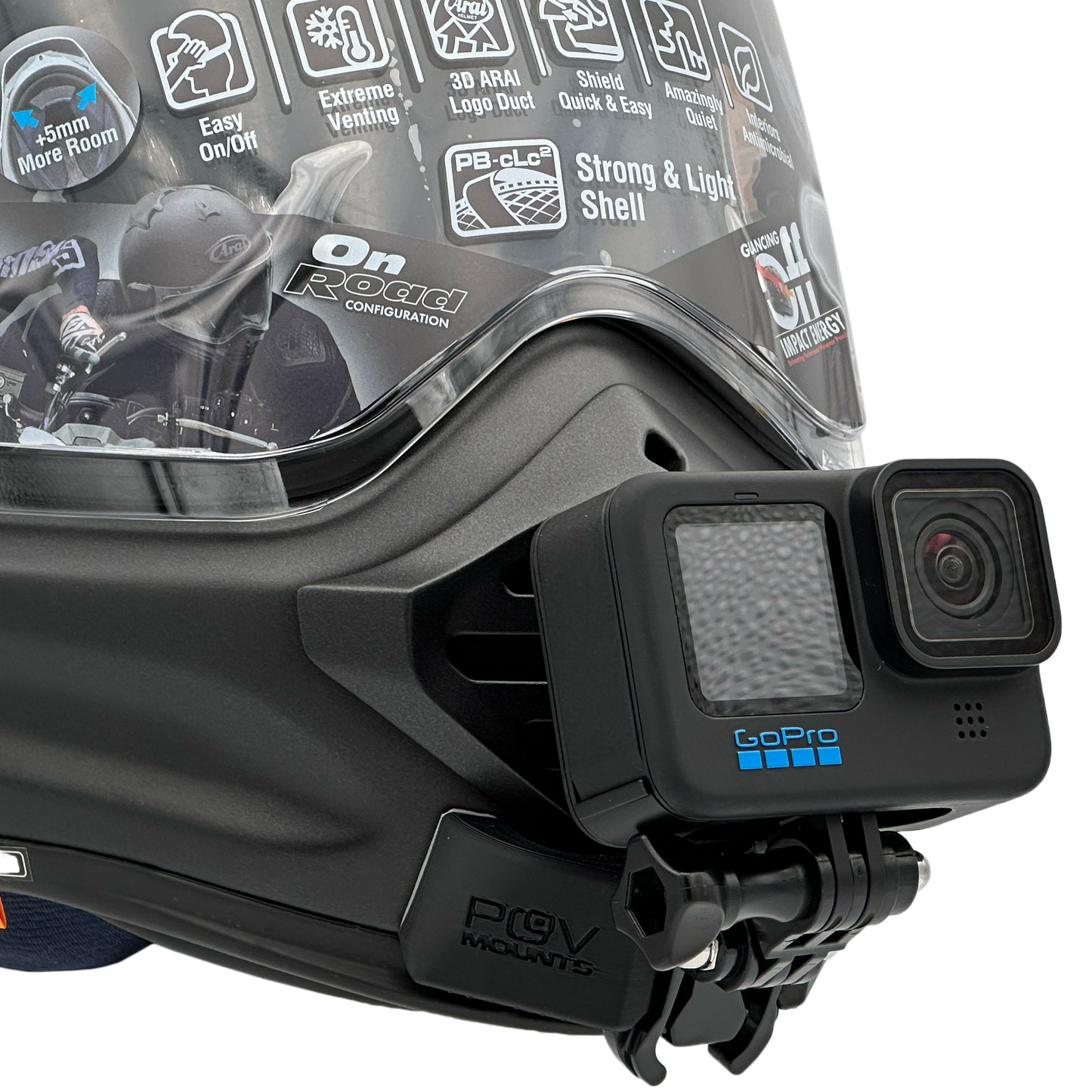 POV Mount for ARAI TOUR-X5