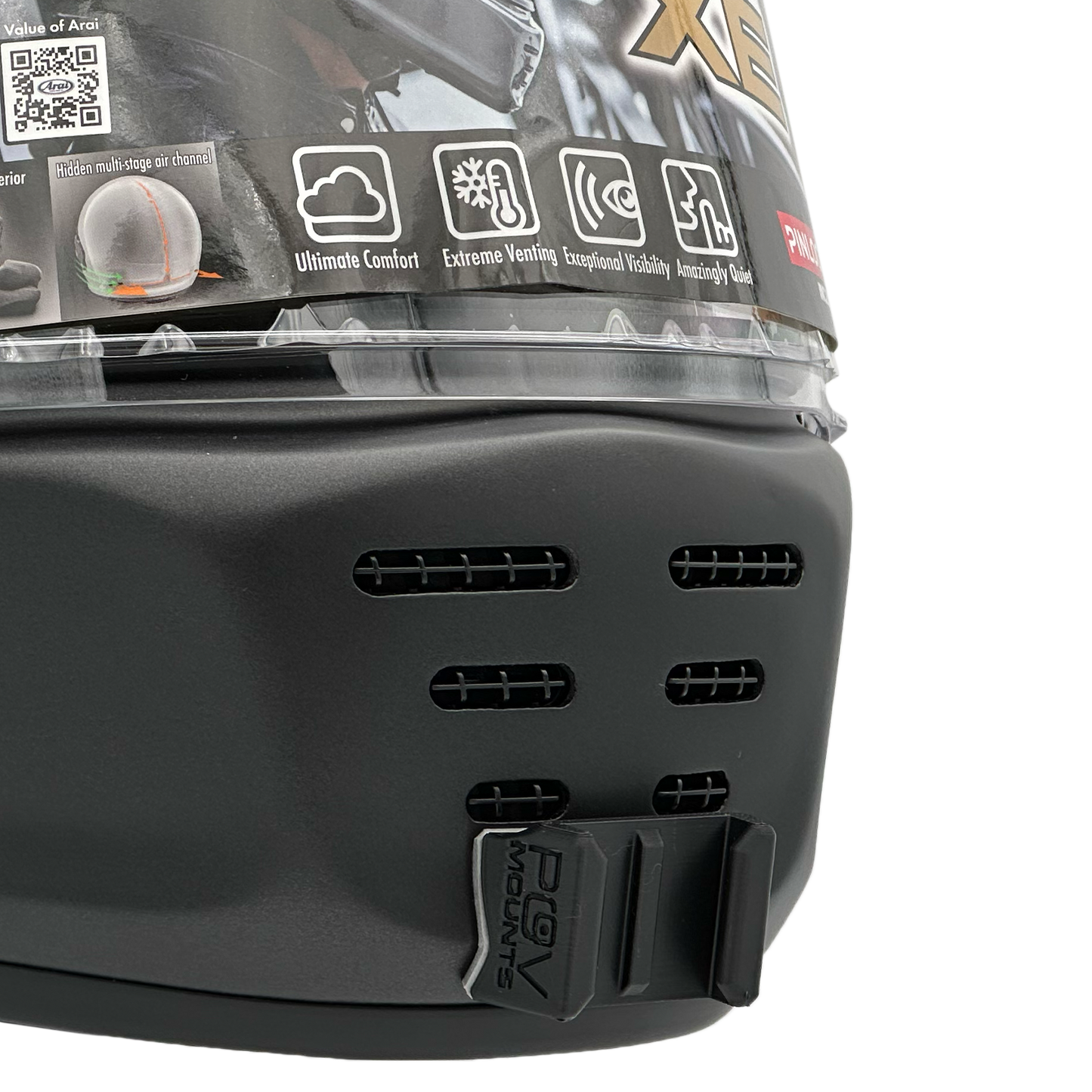 POV Mount for ARAI CONCEPT-X / XE