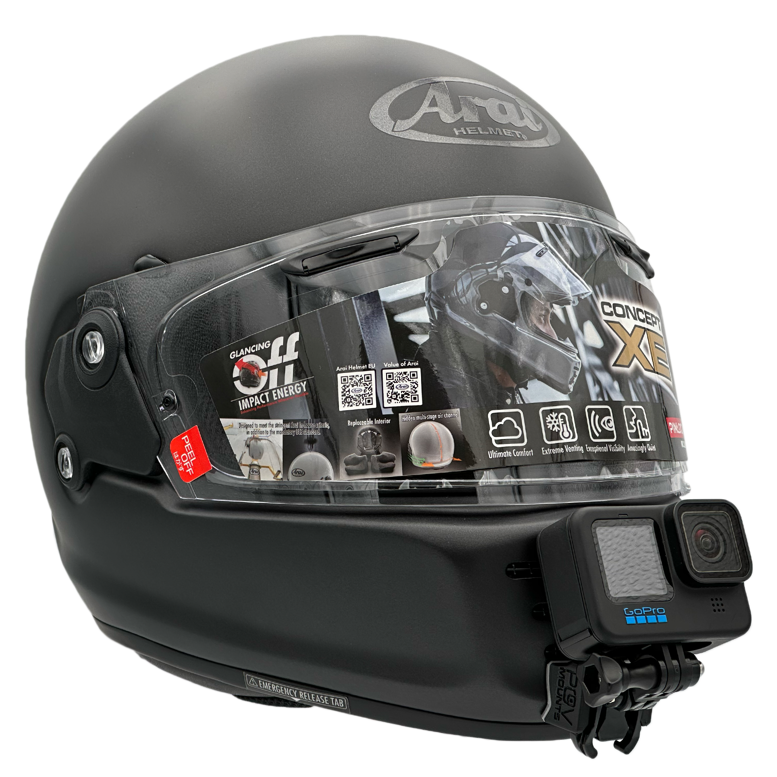 POV Mount for ARAI CONCEPT-X / XE