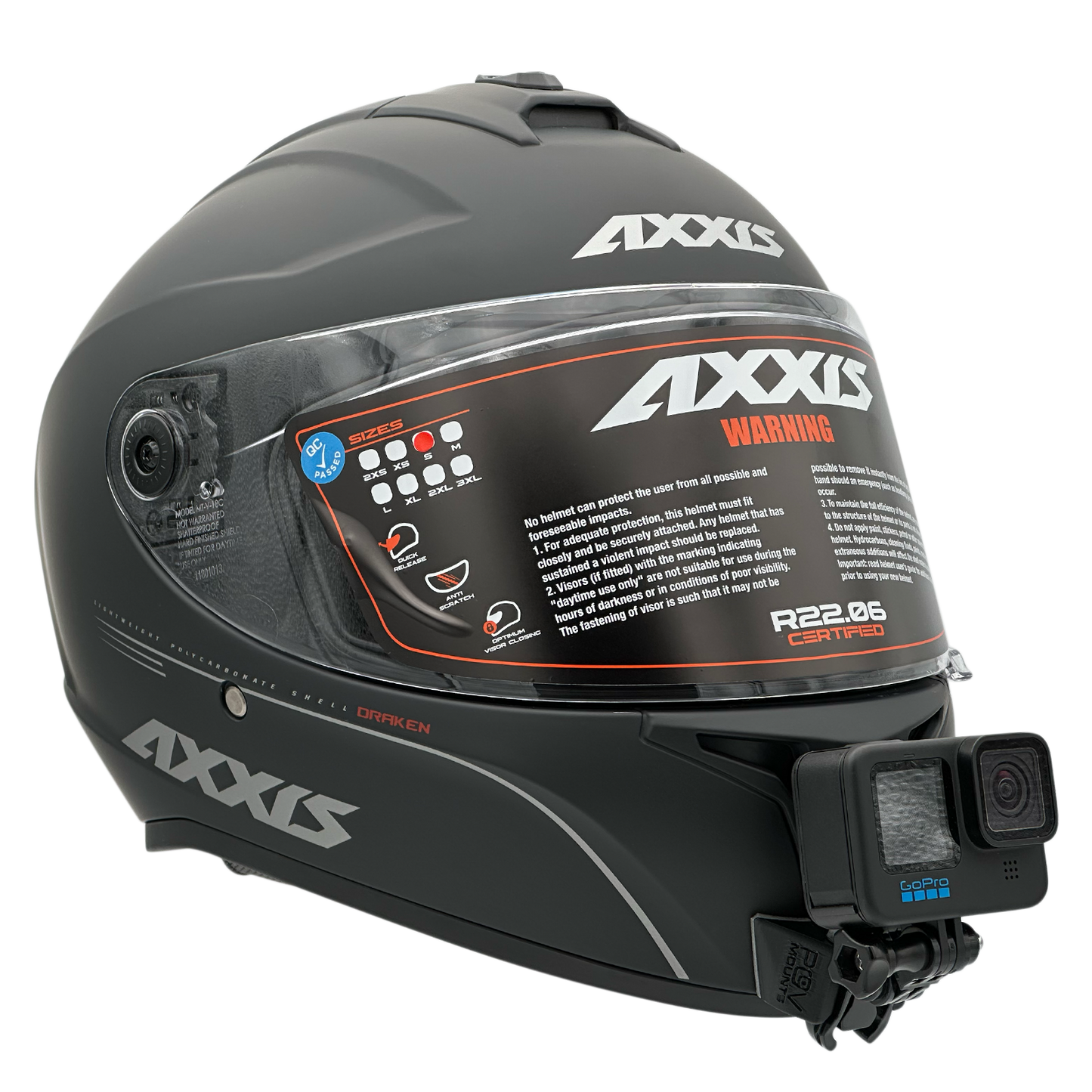 POV Mount for AXXIS DRAKEN S