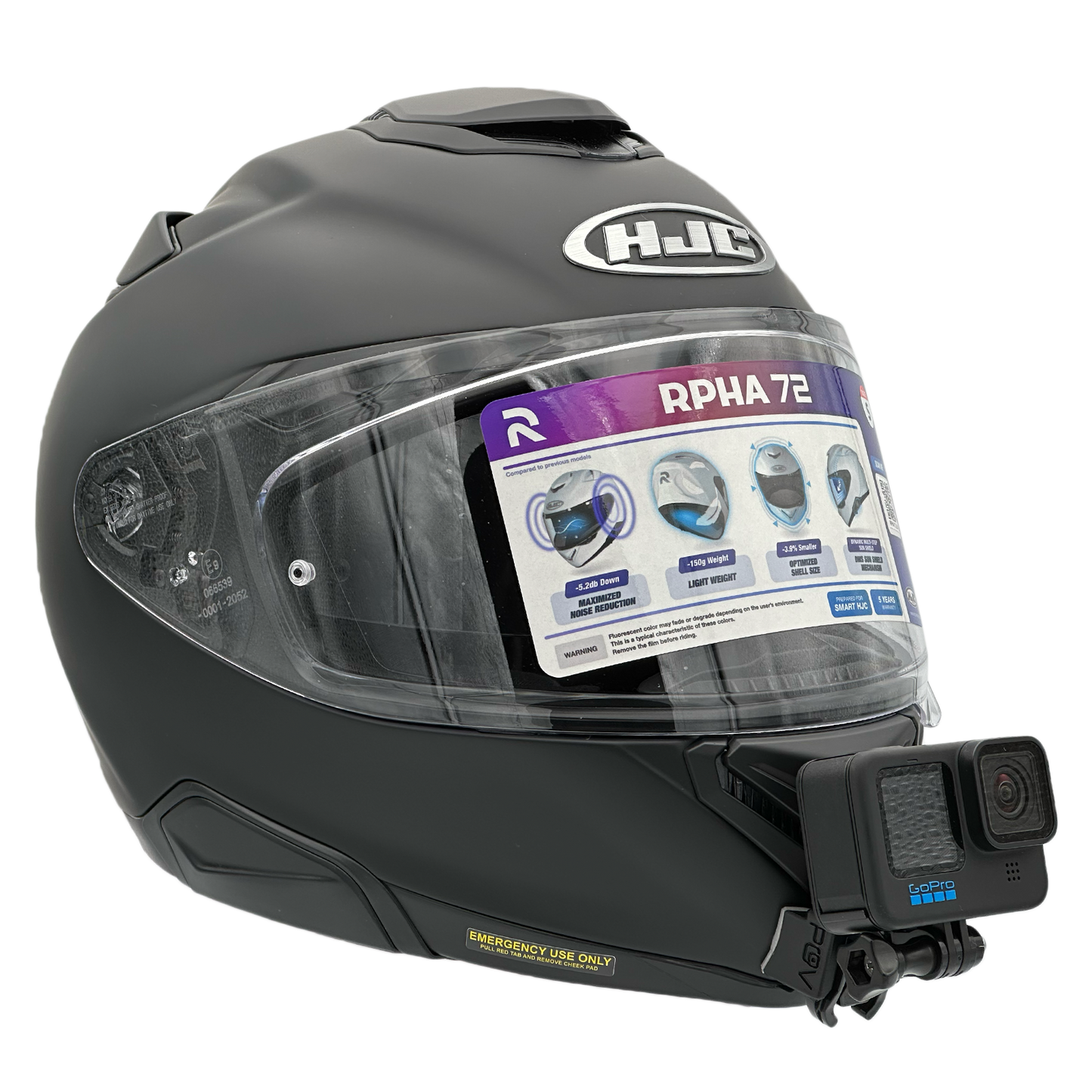 POV Mount for HJC RPHA 72