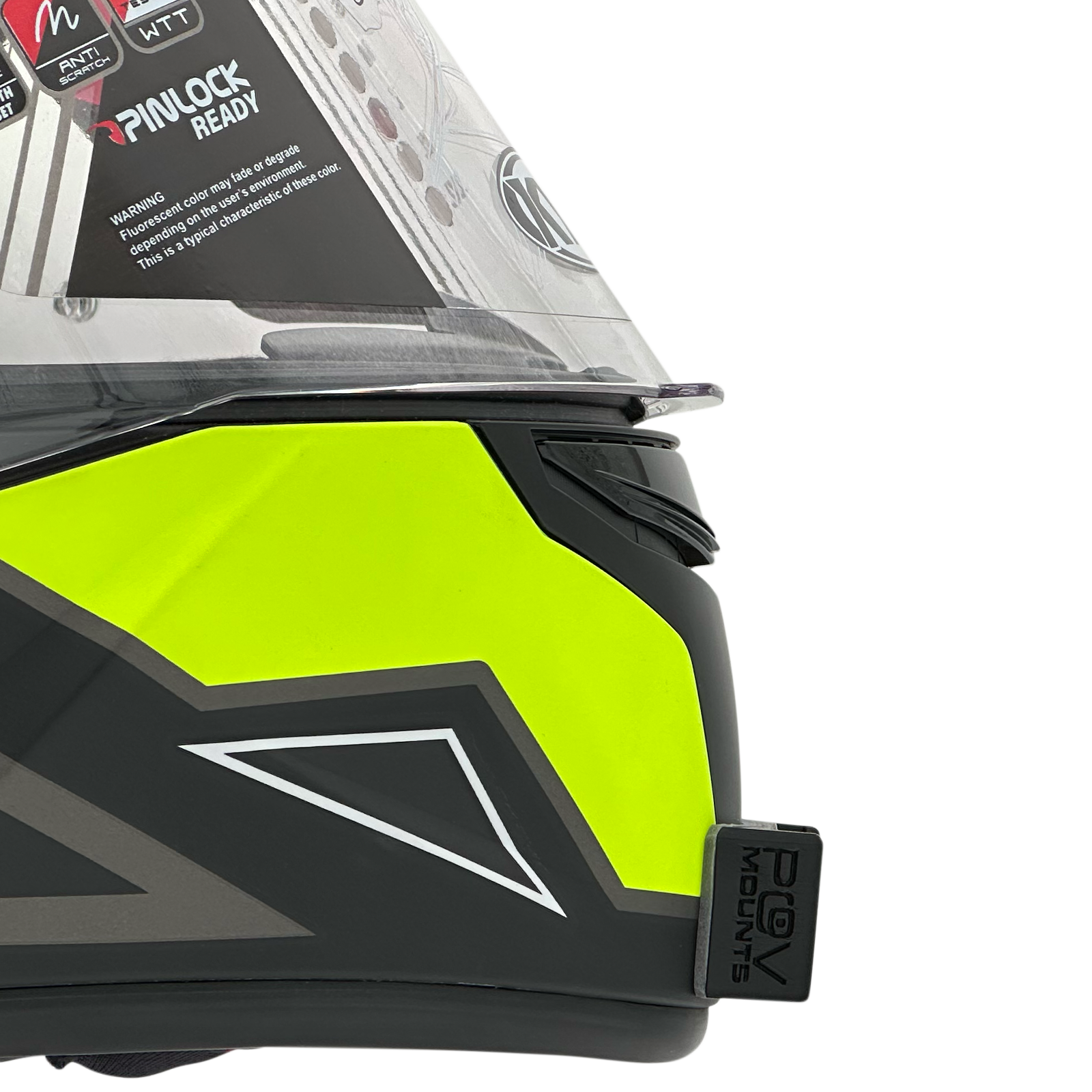 POV Mount para KYT TT-Course / TT-Revo