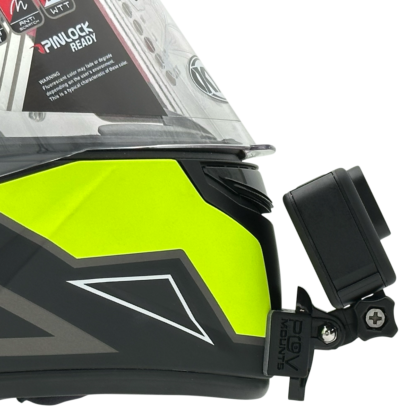 POV Mount para KYT TT-Course / TT-Revo