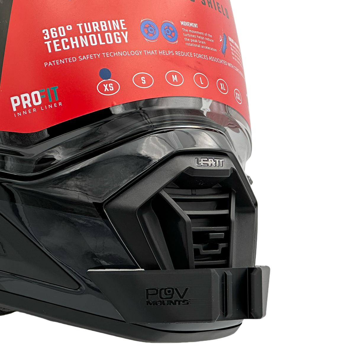 POV Mount para Leatt ADV 7.5 / 8.5 / 9.5