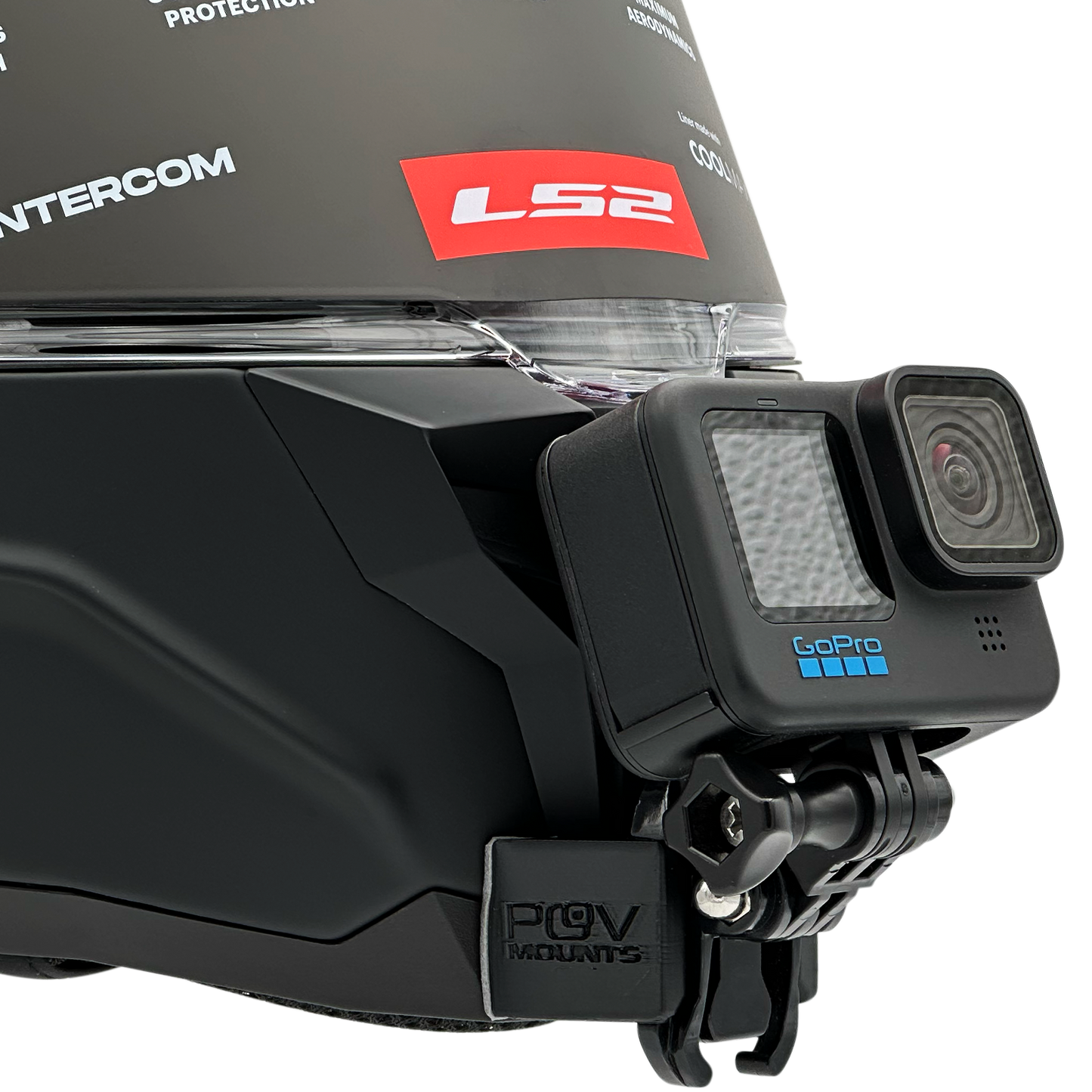 POV Mount for LS2 FF327 CHALLENGER