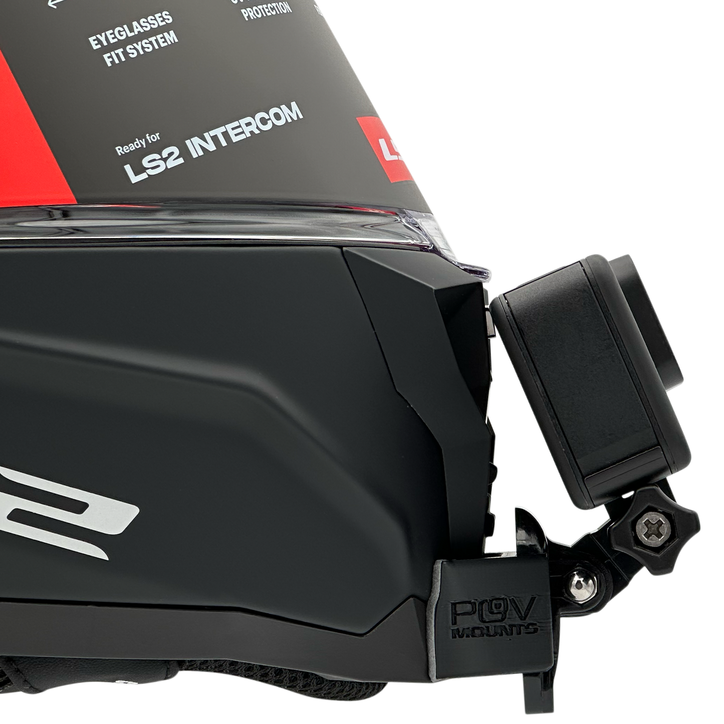POV Mount for LS2 FF327 CHALLENGER