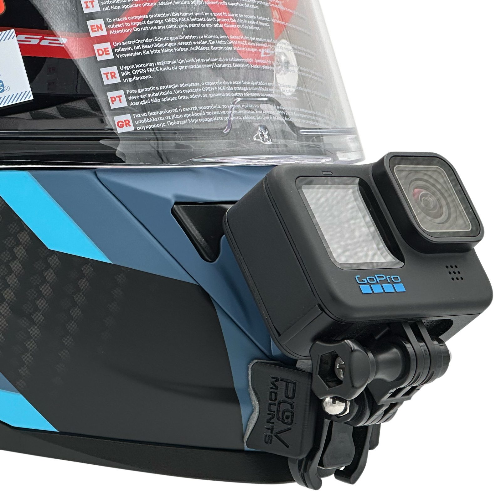 POV Mount pour LS2 FF800 Storm / Storm II