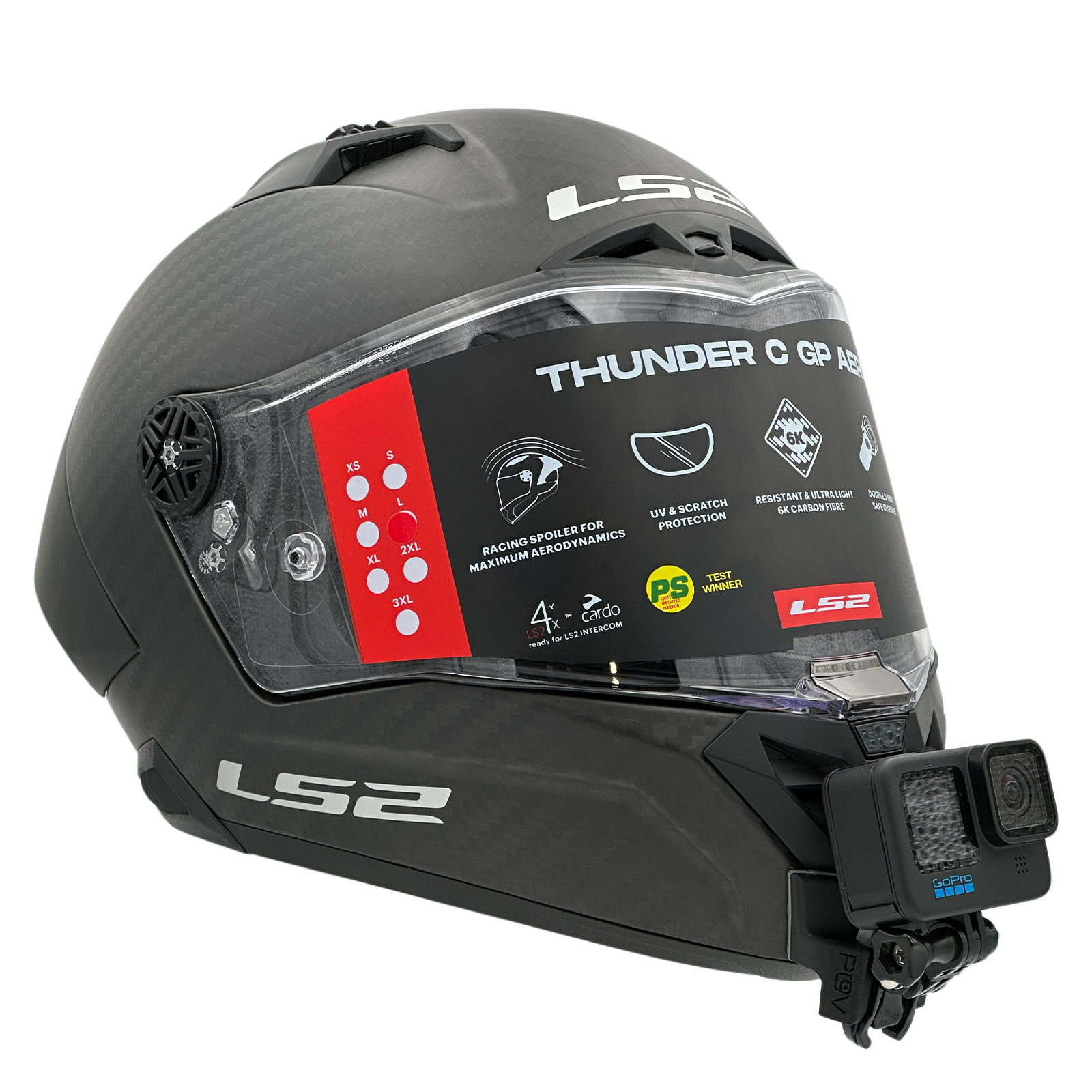 POV Mount pour LS2 FF805 Thunder / Thunder GP