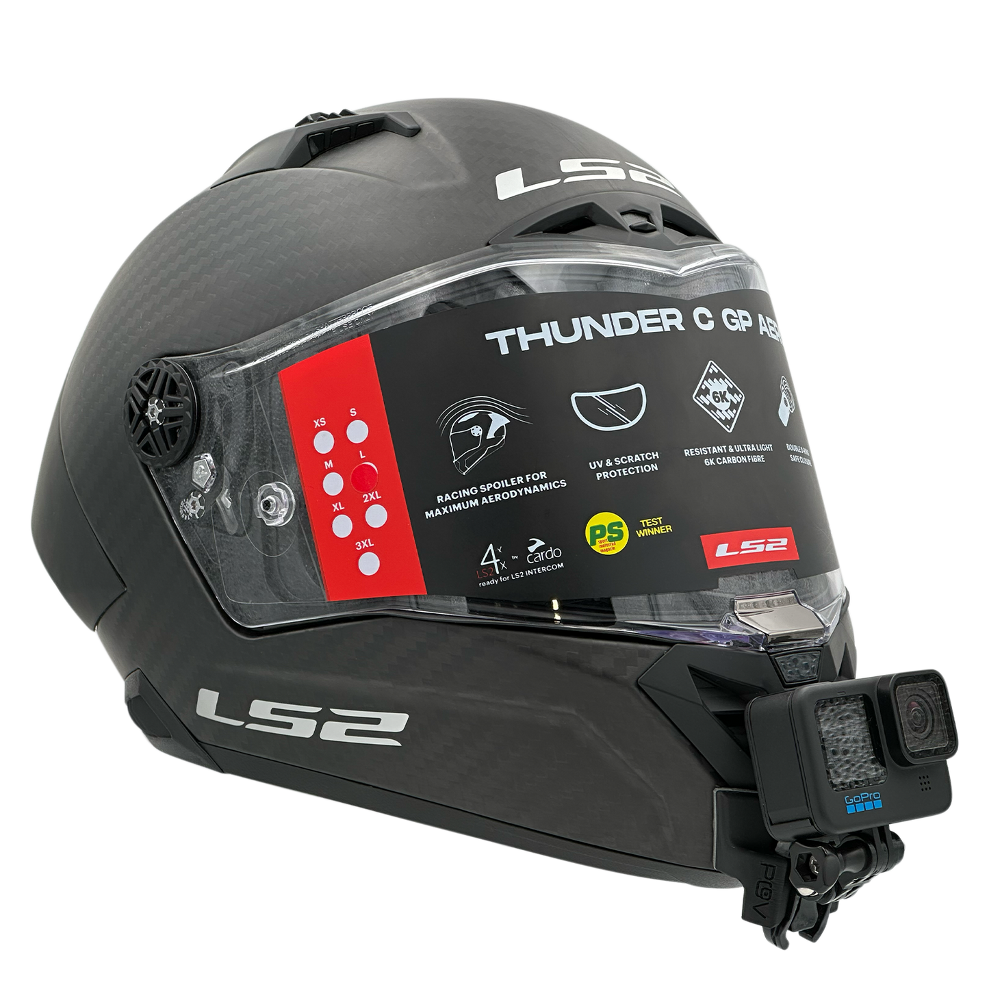 POV Mount for LS2 FF805 THUNDER / THUNDER GP