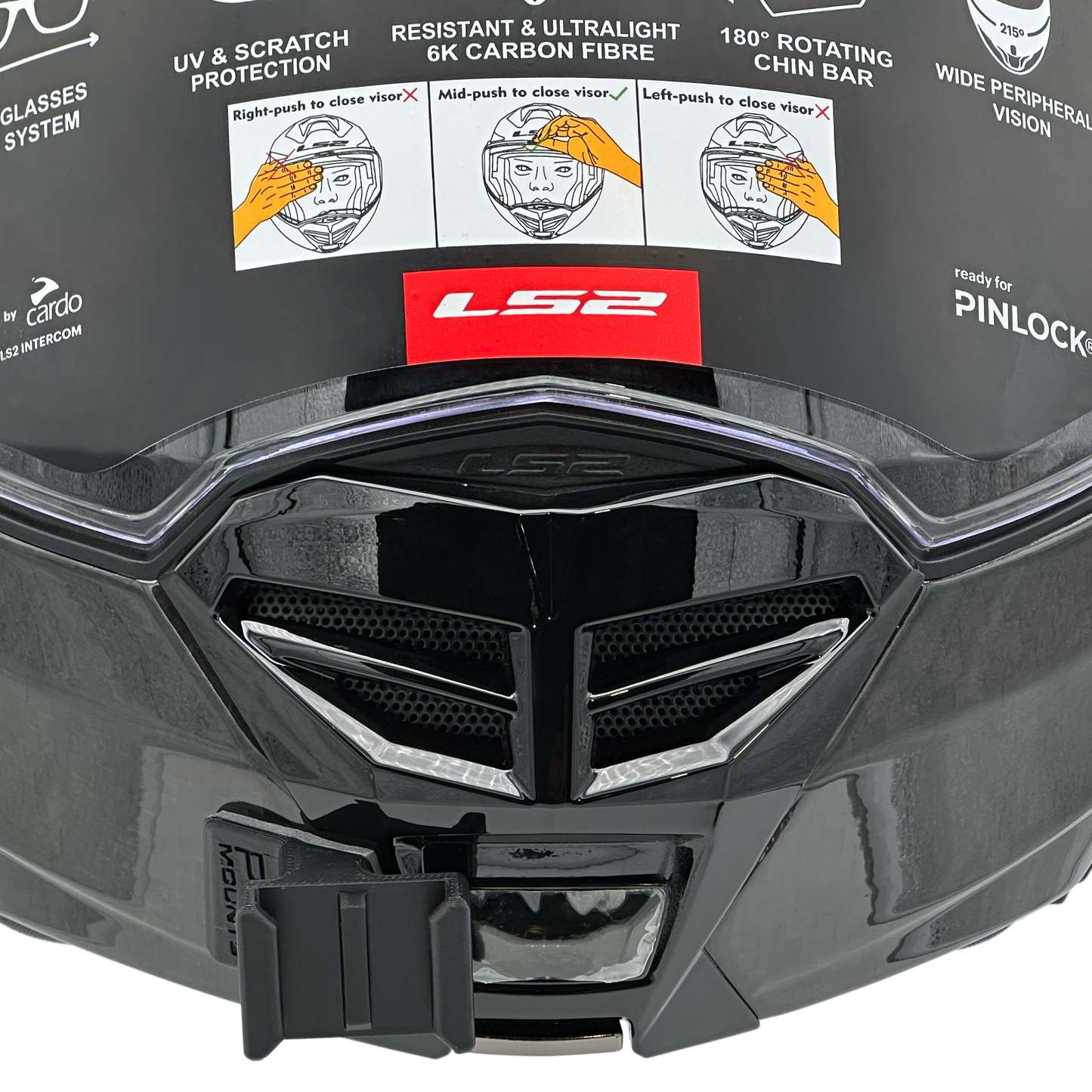 POV Mount for LS2 FF901 ADVANT X