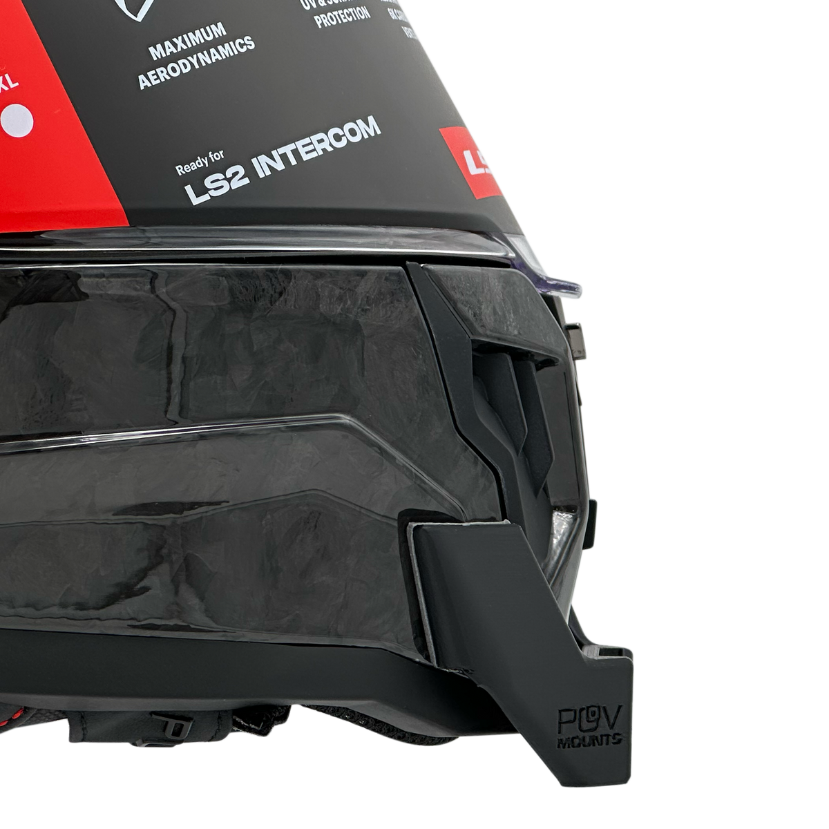 POV Mount pour LS2 FF807 Dragon / Dragon Carbon