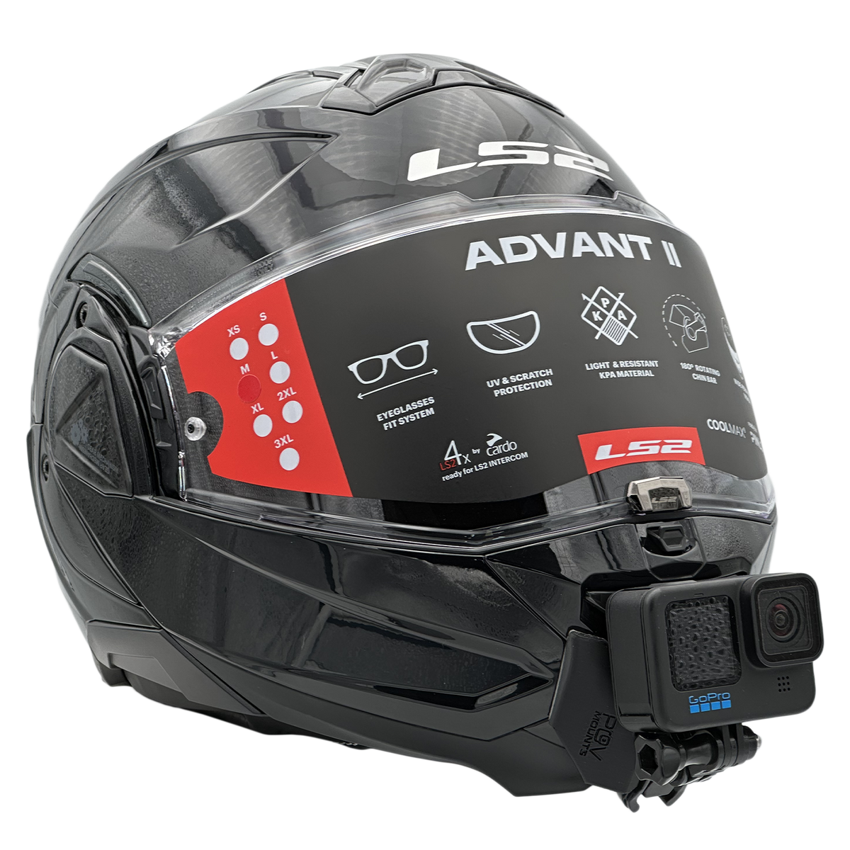 POV Mount für LS2 FF910 Advant II