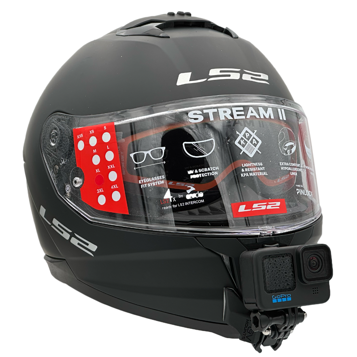POV Mount pour LS2 FF808 Stream II