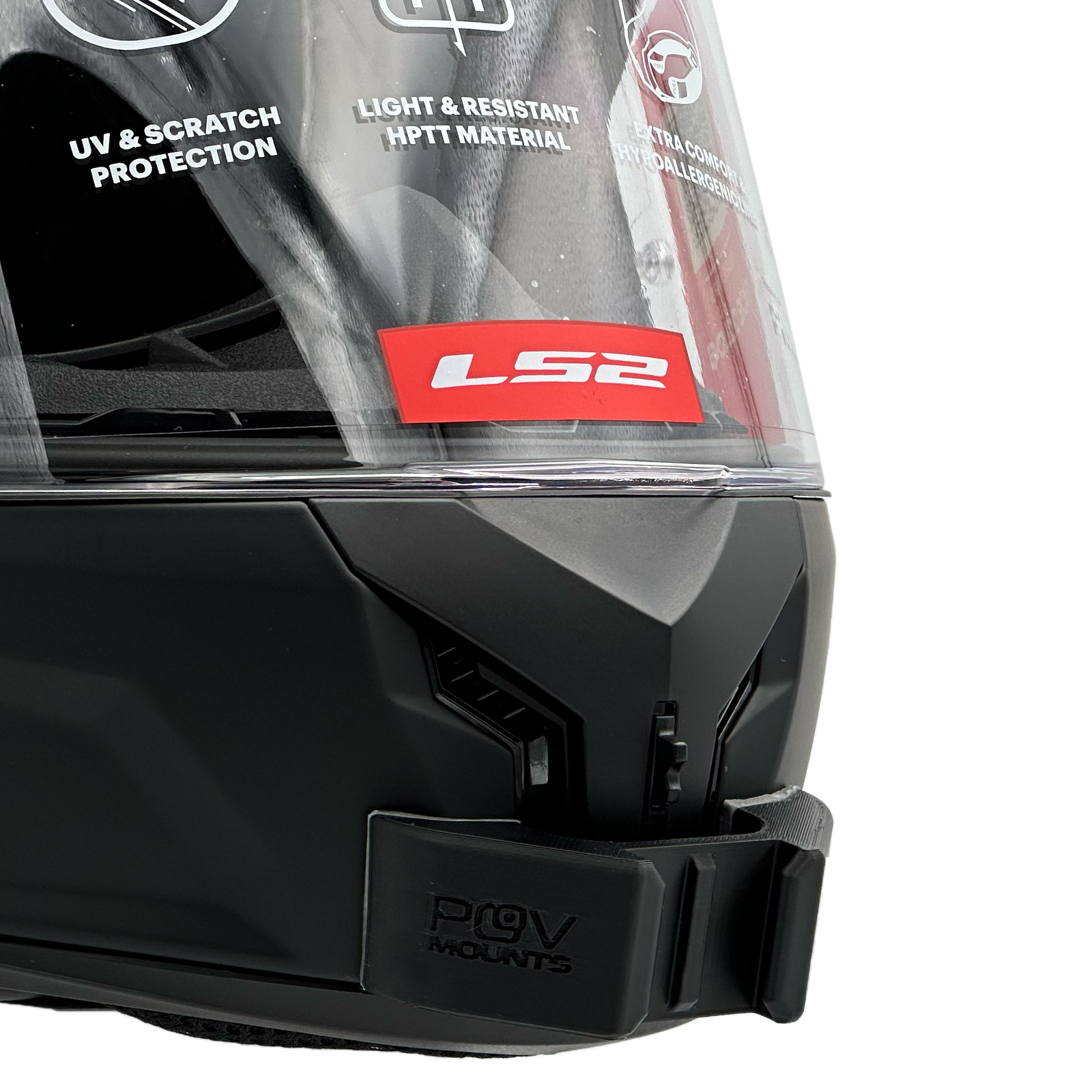 POV Mount pour LS2 FF820 Rapid III