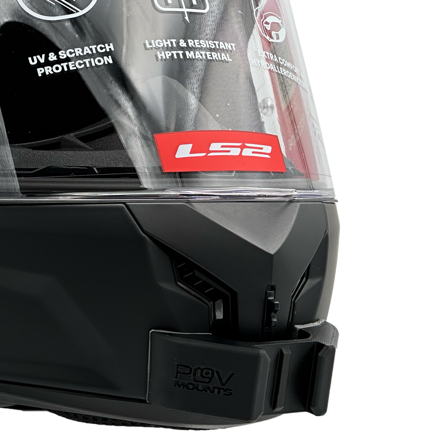 POV Mount for LS2 FF820 RAPID III