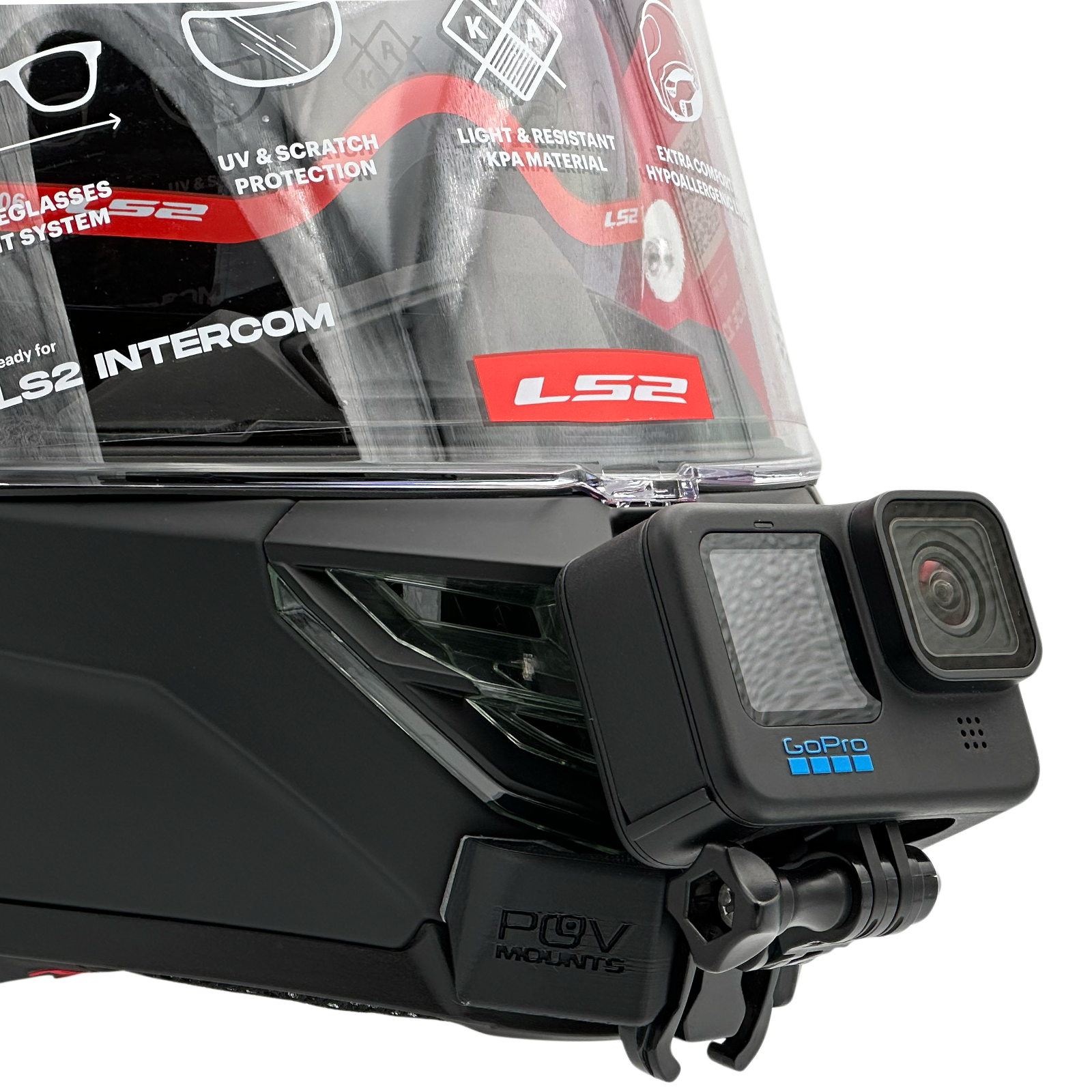 POV Mount pour LS2 FF818 Storm III
