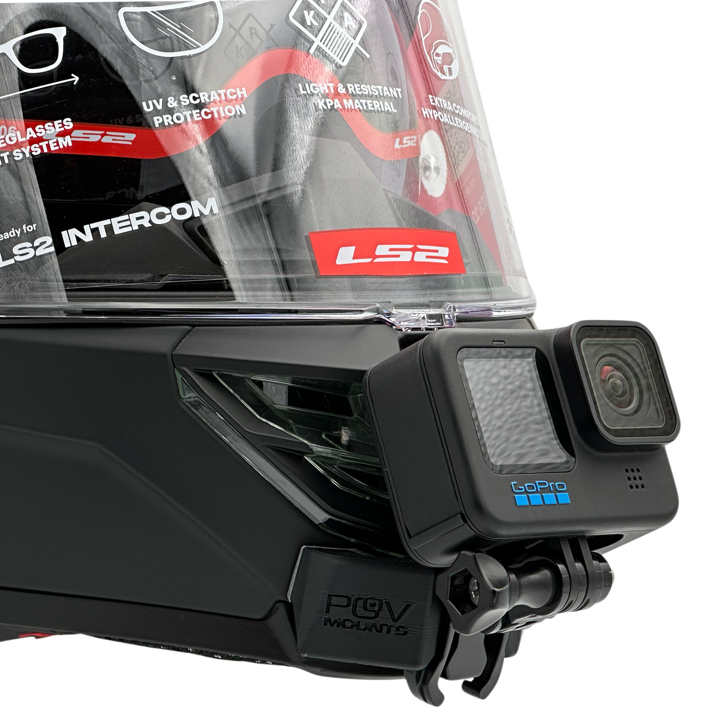 POV Mount for LS2 FF818 STORM III