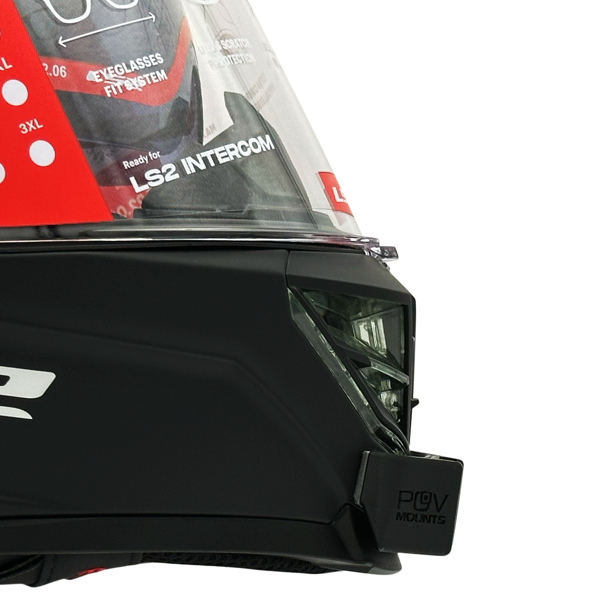 POV Mount pour LS2 FF818 Storm III
