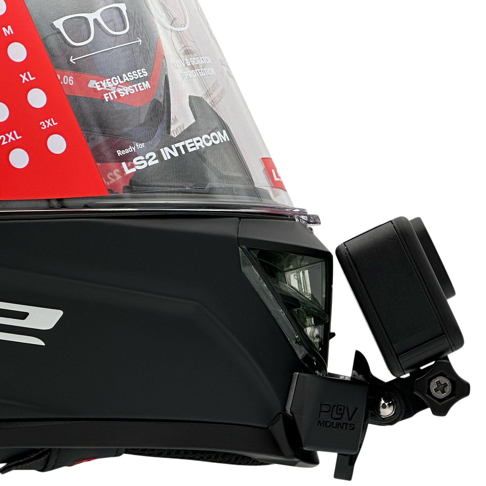 POV Mount pour LS2 FF818 Storm III