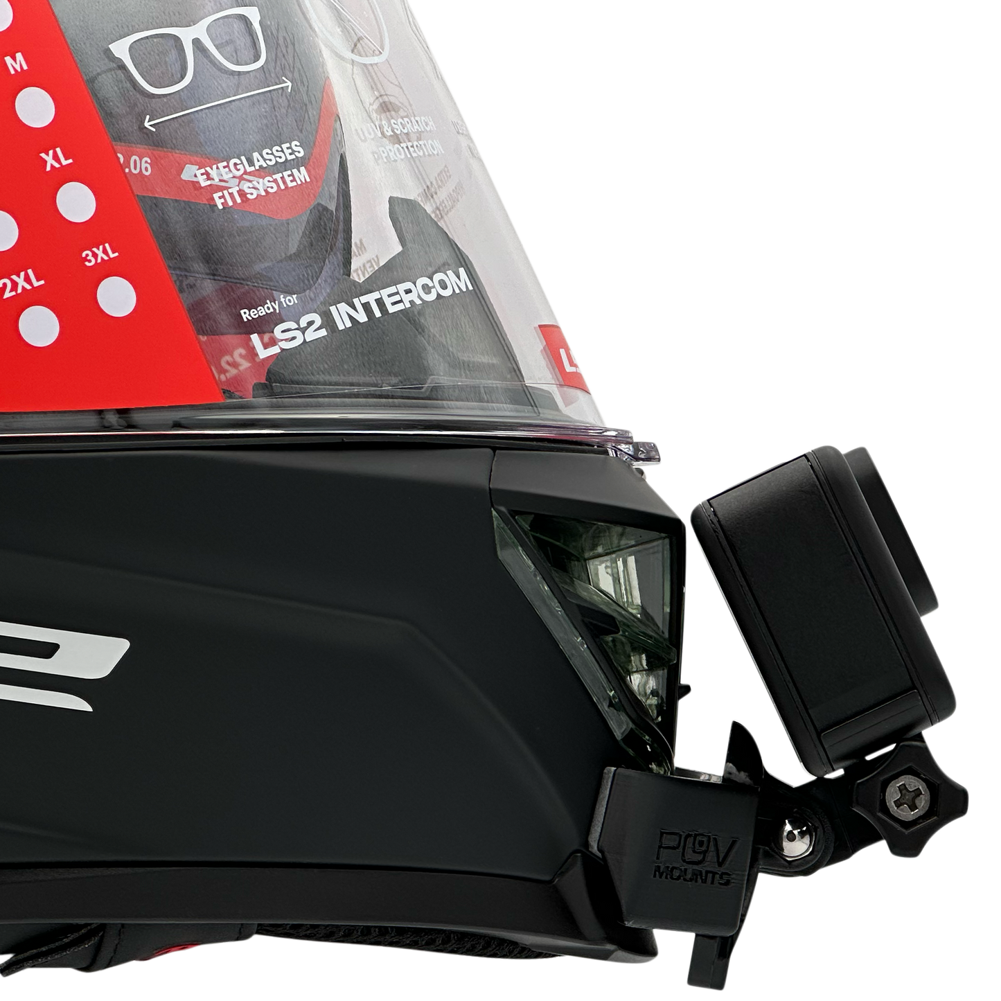 POV Mount for LS2 FF818 STORM III